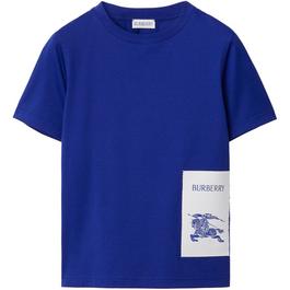 Burberry Ekd Cotton T Shirt Juniors