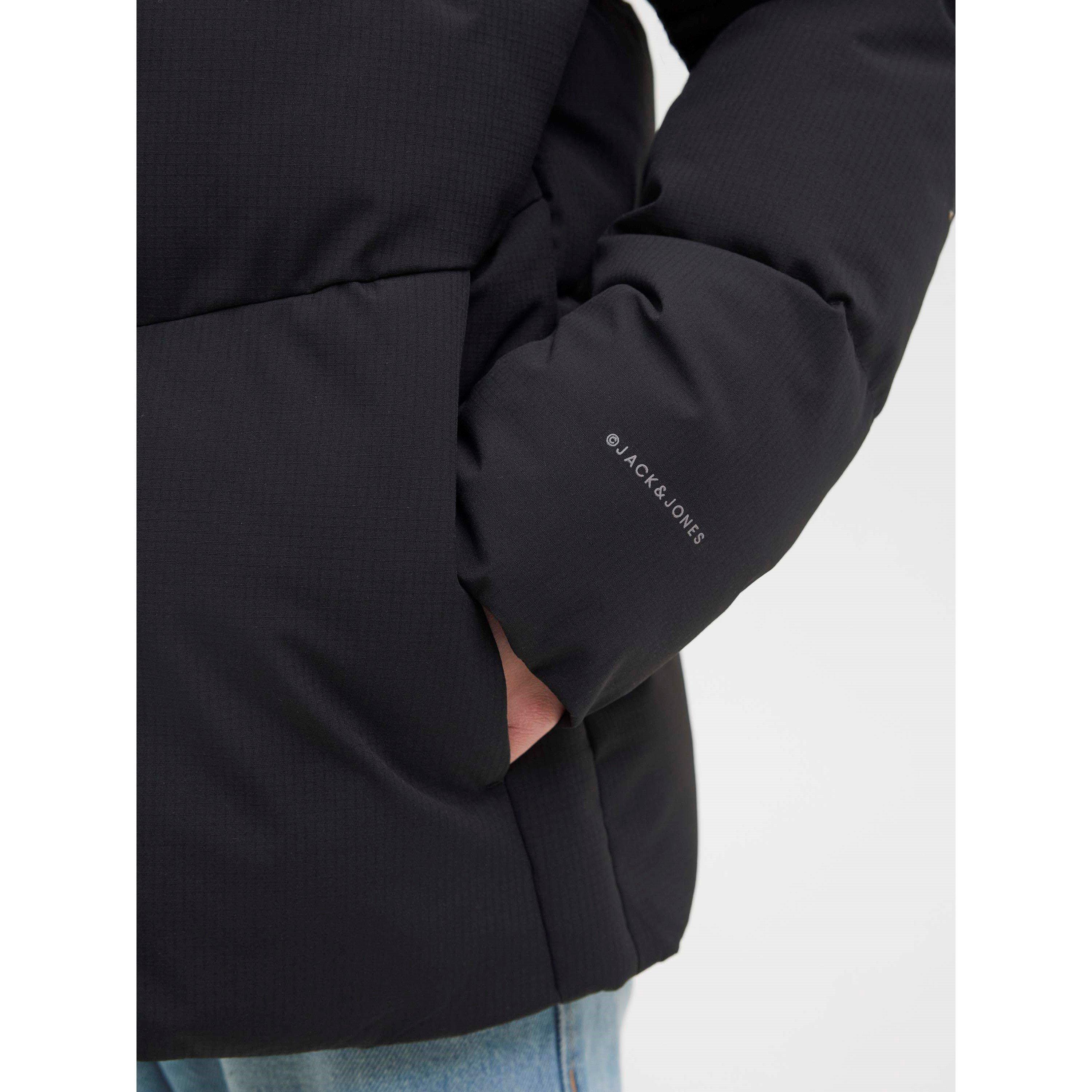 Black - Jack and Jones - Kids' Global Jacket Short Puffer Jacket - 4