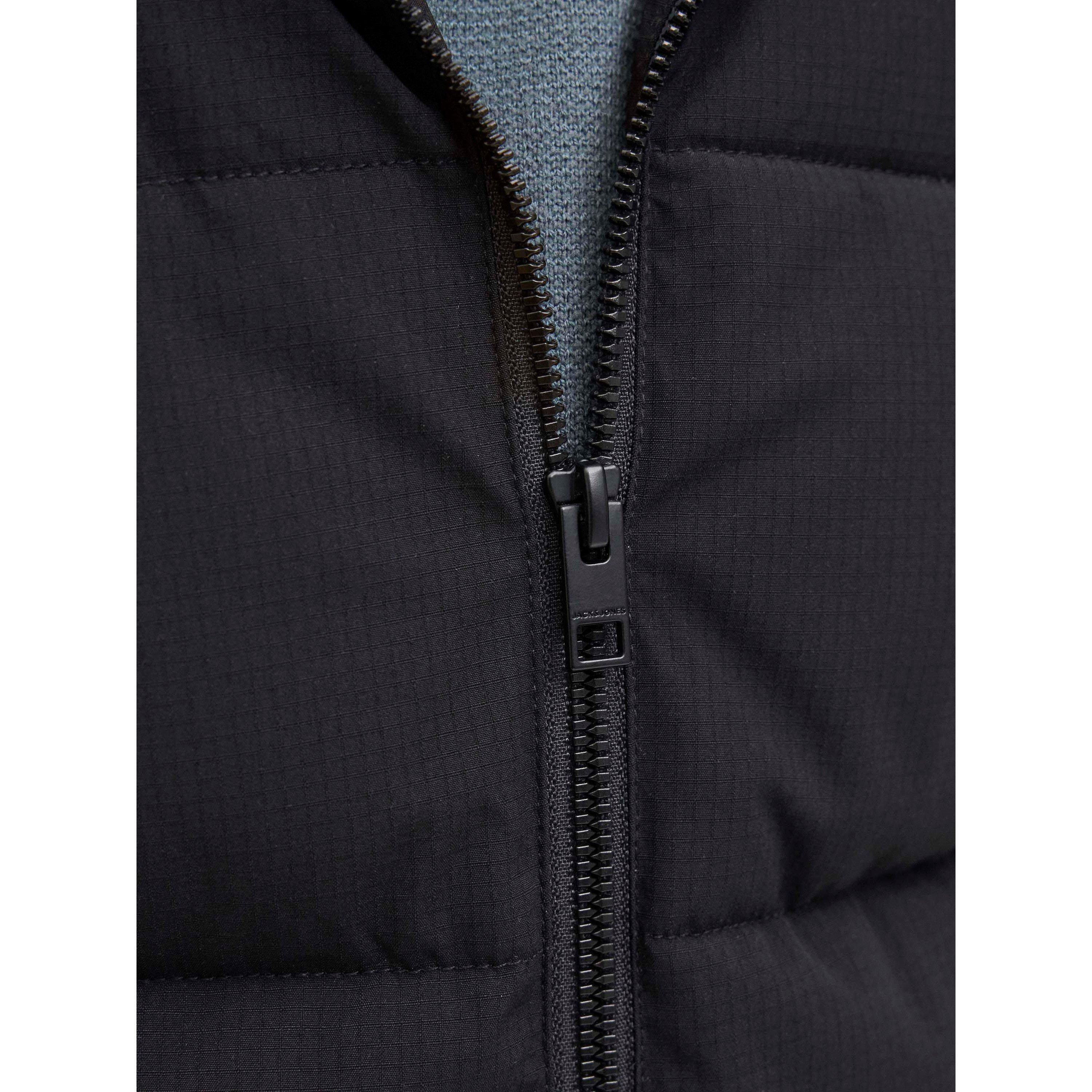 Black - Jack and Jones - Kids' Global Jacket Short Puffer Jacket - 5