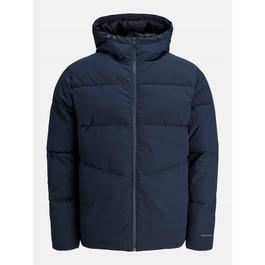 Jack and Jones Global Puffer Jacket Mens Plus Size