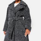CHARBON - I Saw It First - ISAWITFIRST Premium Belted Longline Formal Coat - 4