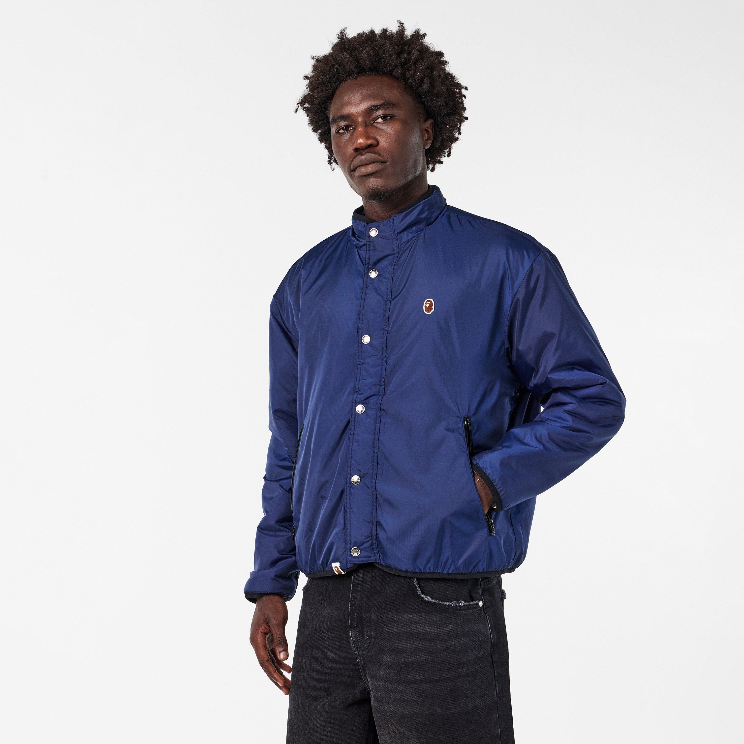 Blue Camo - A Bathing Ape - Men's Boa Reversible Quilted Jacket - 3