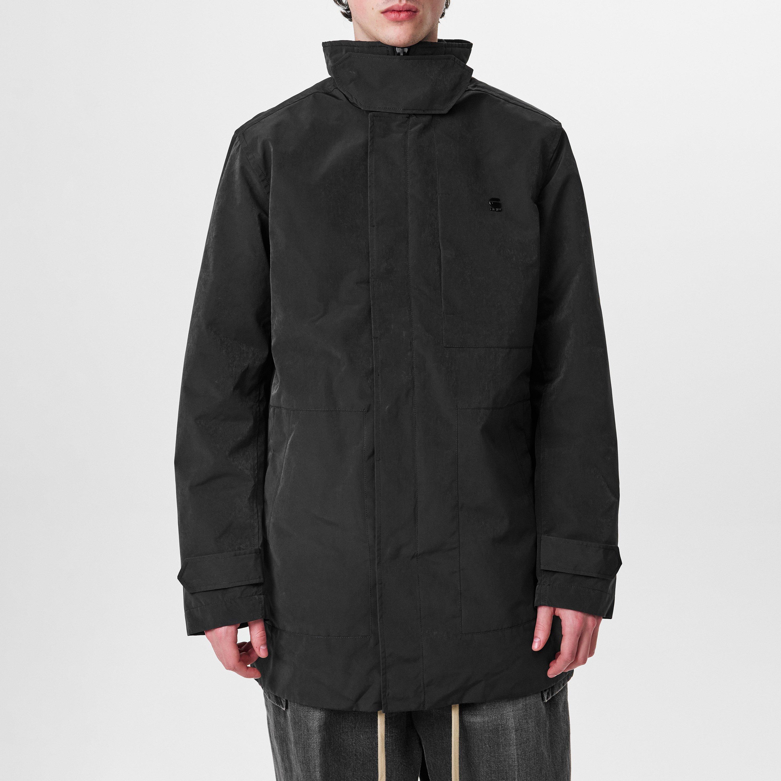 Schwarz/Grau - G Star - Men's Gstar Garber Trench Coat - 3