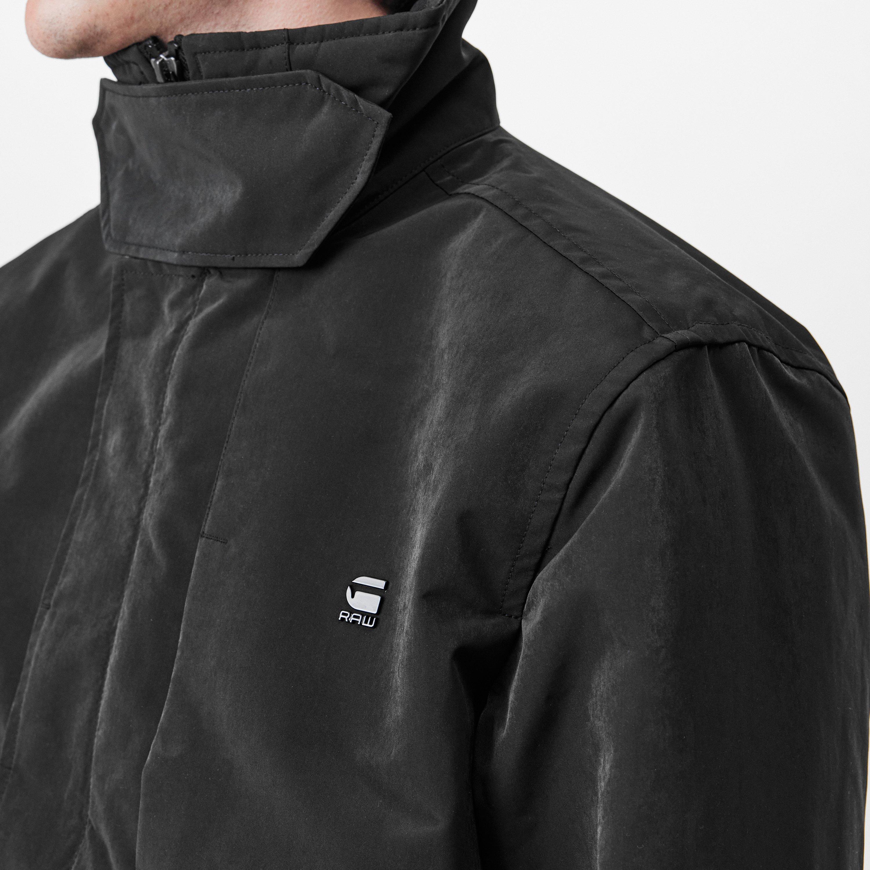 Schwarz/Grau - G Star - Men's Gstar Garber Trench Coat - 5