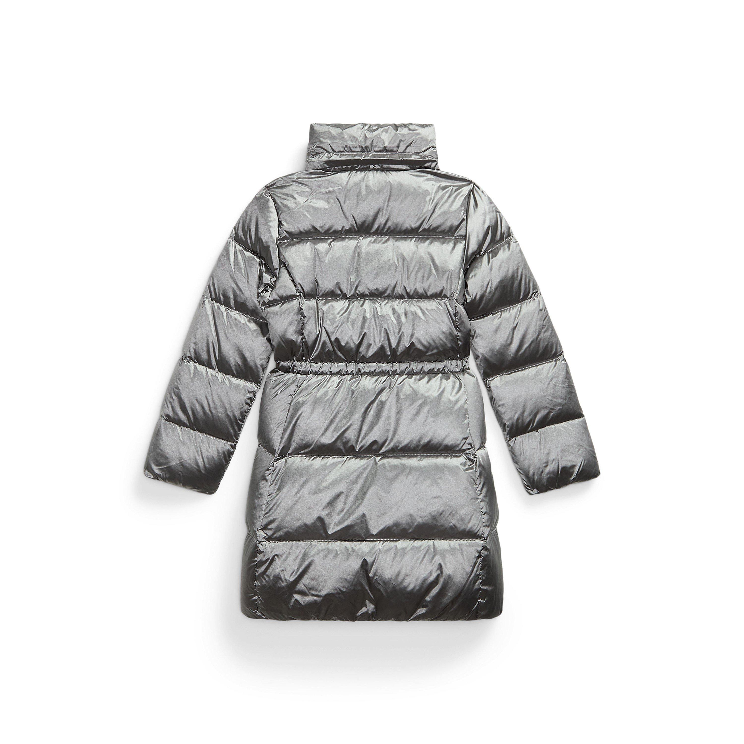 Channel Grey - Polo Ralph Lauren - Kids' Insulated Water Resistant Long Puffer Jacket - 3