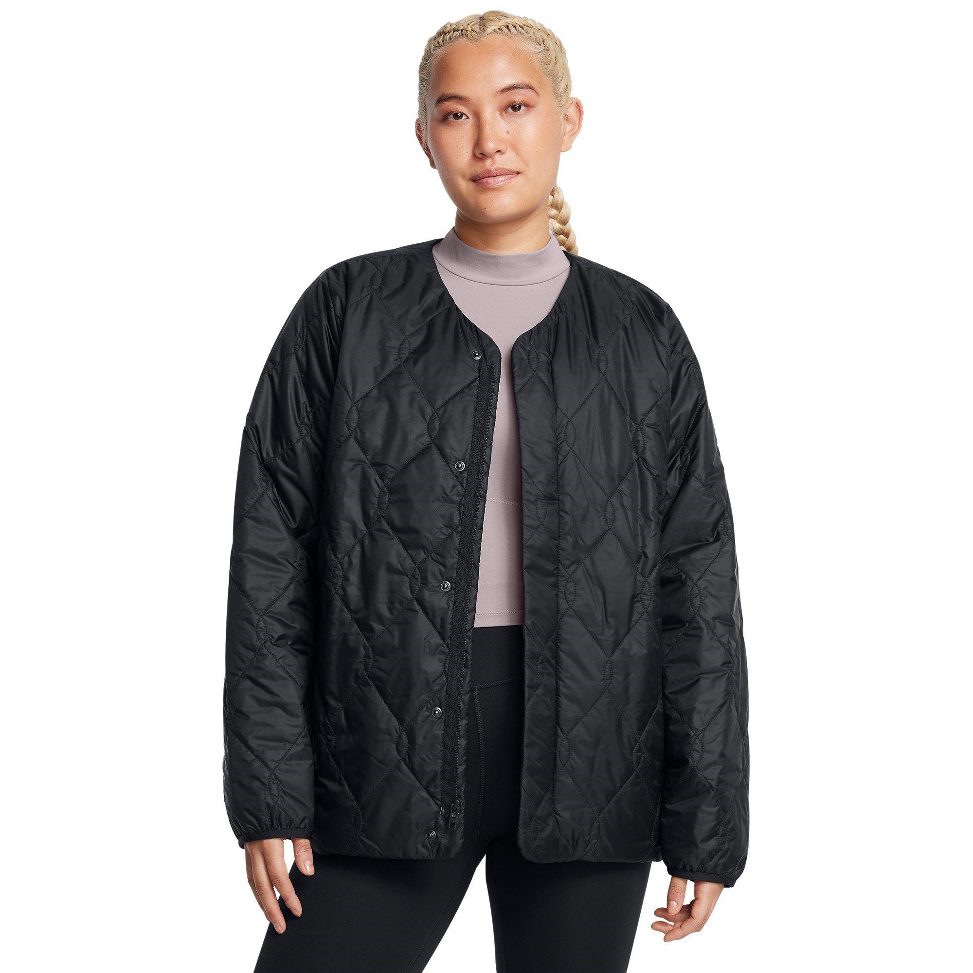 Schwarz - Under Armour - Diamond Water-Repellent Fitted Quilted Jacket - 3