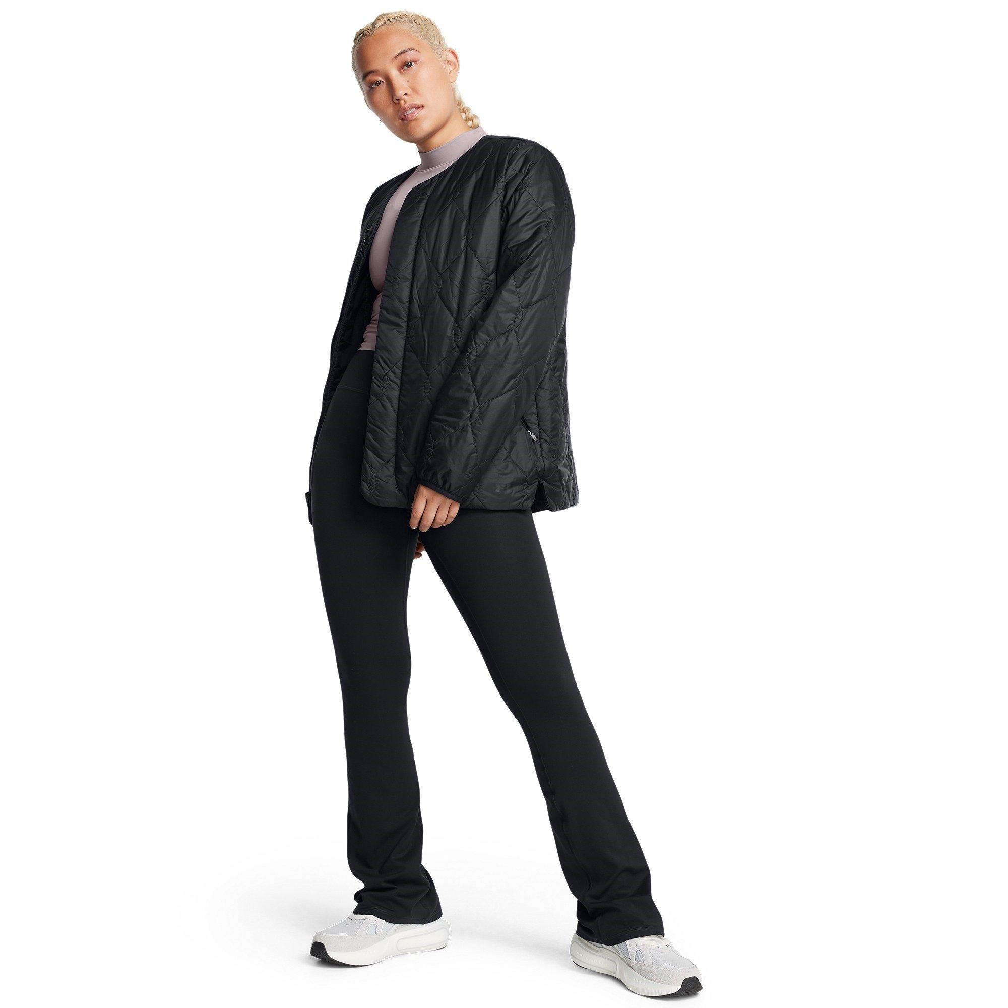 Schwarz - Under Armour - Diamond Water-Repellent Fitted Quilted Jacket - 7