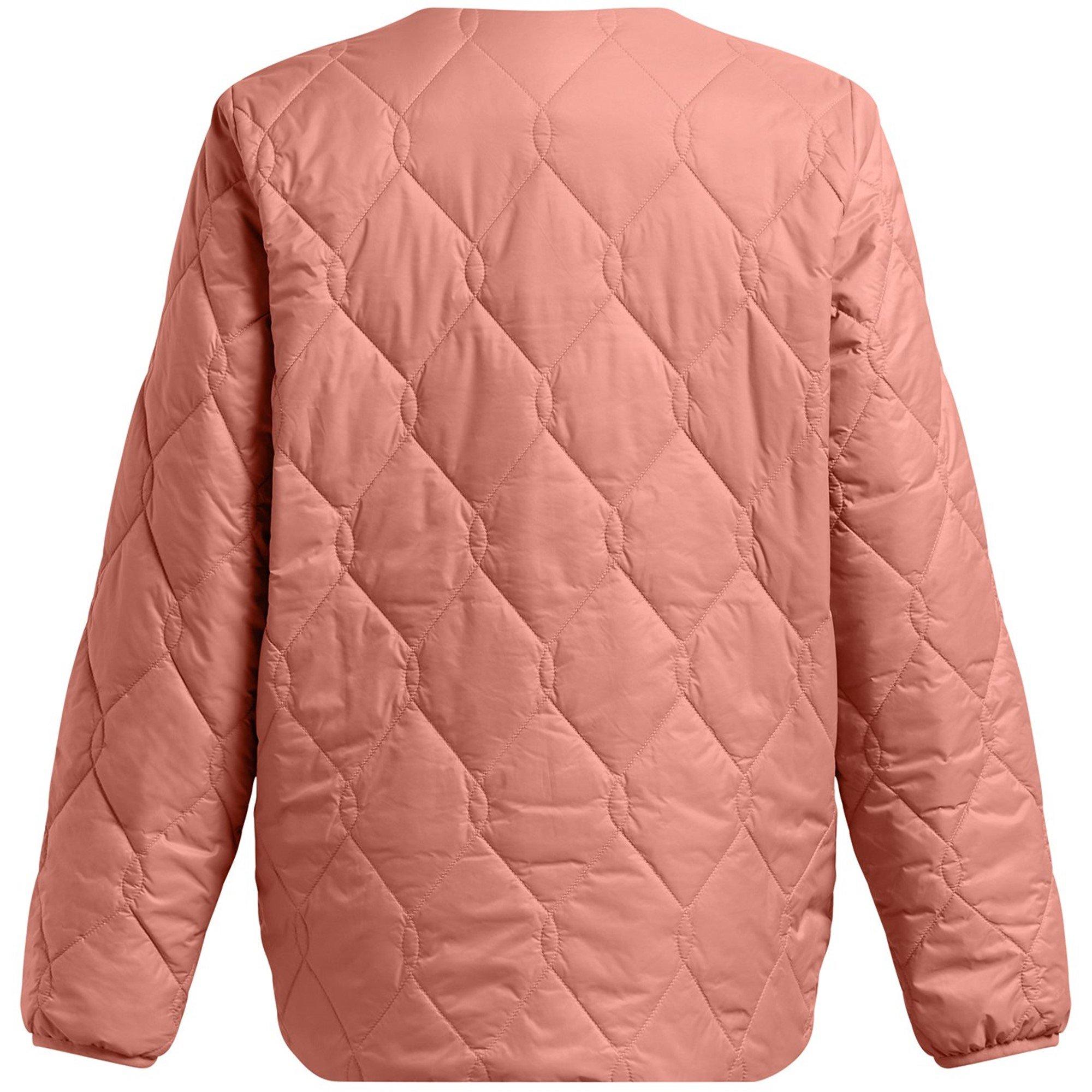 Pink - Under Armour - Women's Diamond Water-Repellent Fitted Quilted Jacket - 2