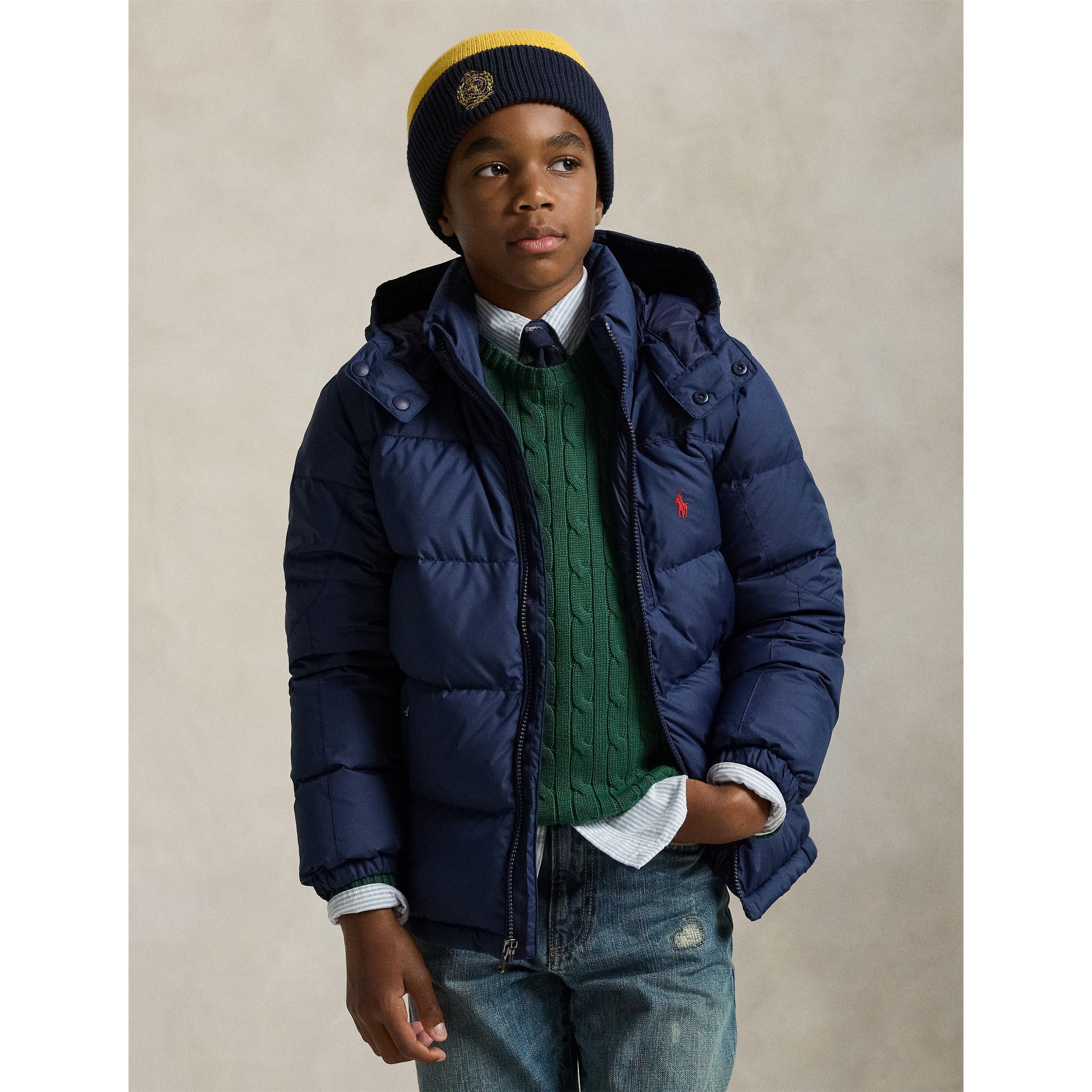 Newport Navy - Polo Ralph Lauren - Kids' Insulated Weather Resistant Medium Puffer Jacket - 3