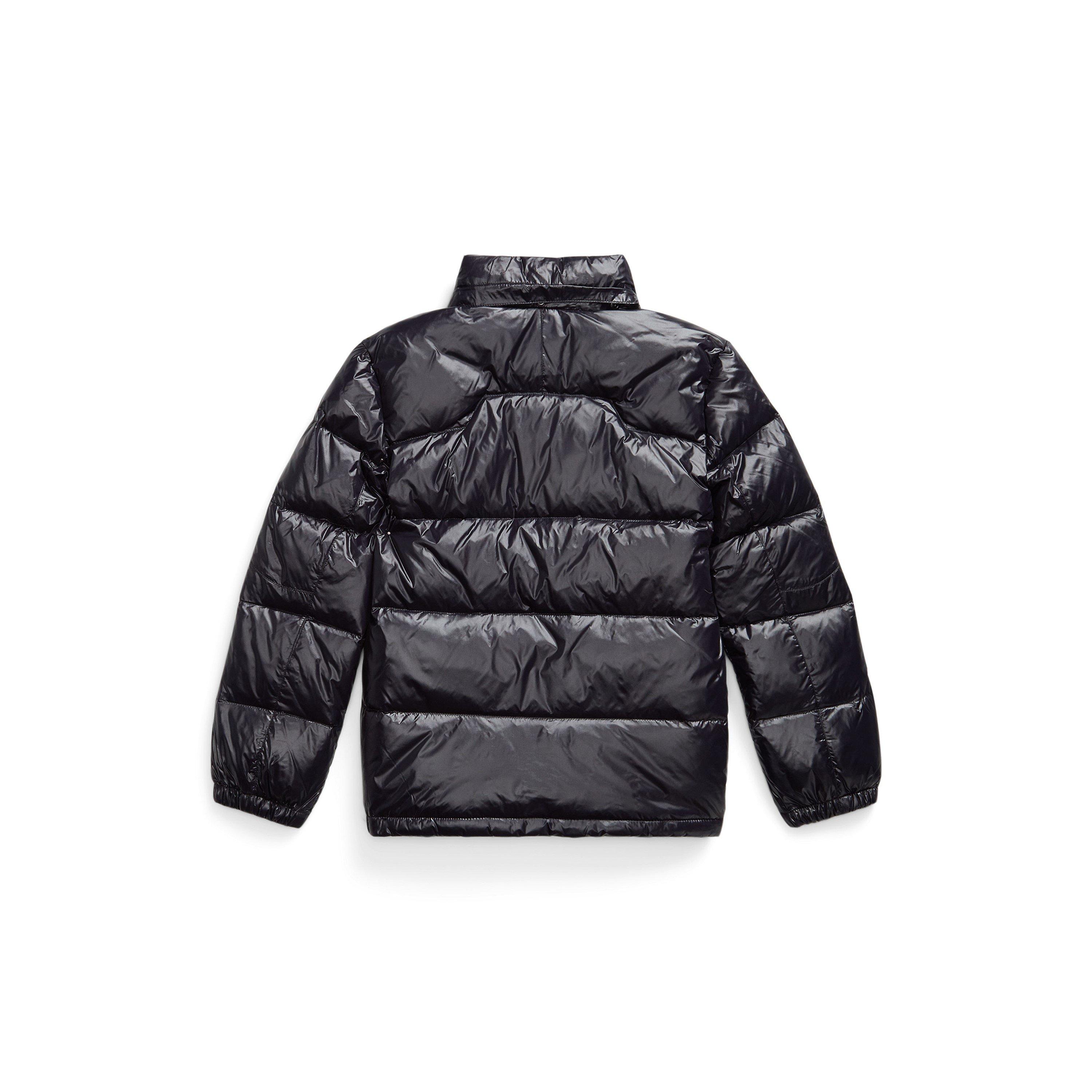 Polo Black - Polo Ralph Lauren - Kids' Shiny Medium Puffer Jacket - 3