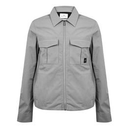 PS Paul Smith Zip Patch Overshirt