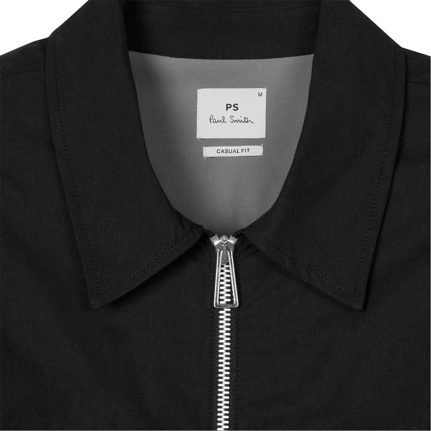 Black 79 - PS Paul Smith - Men's Cotton Zip Long Sleeve Overshirt - 11