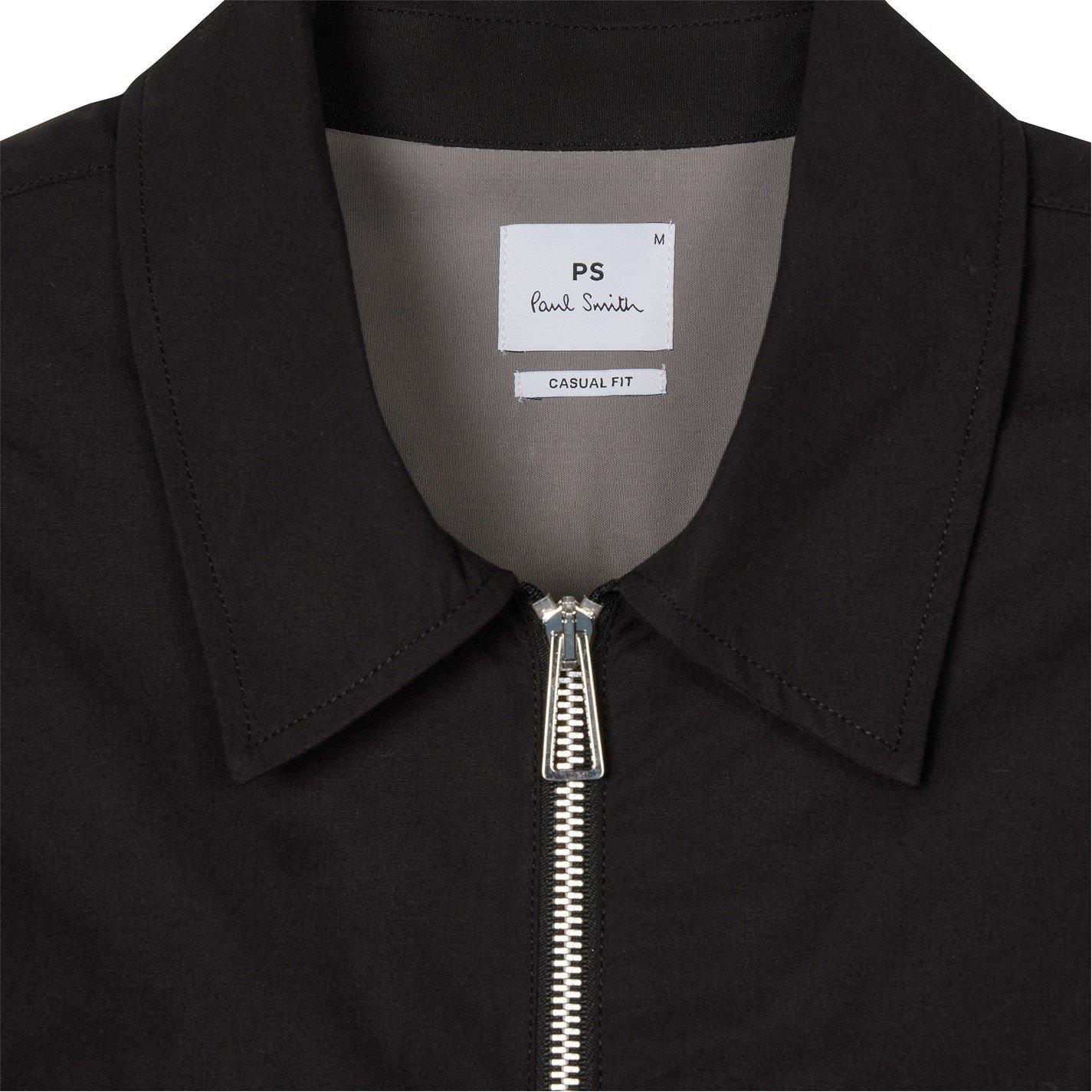 Black 79 - PS Paul Smith - Men's Cotton Zip Long Sleeve Overshirt - 5