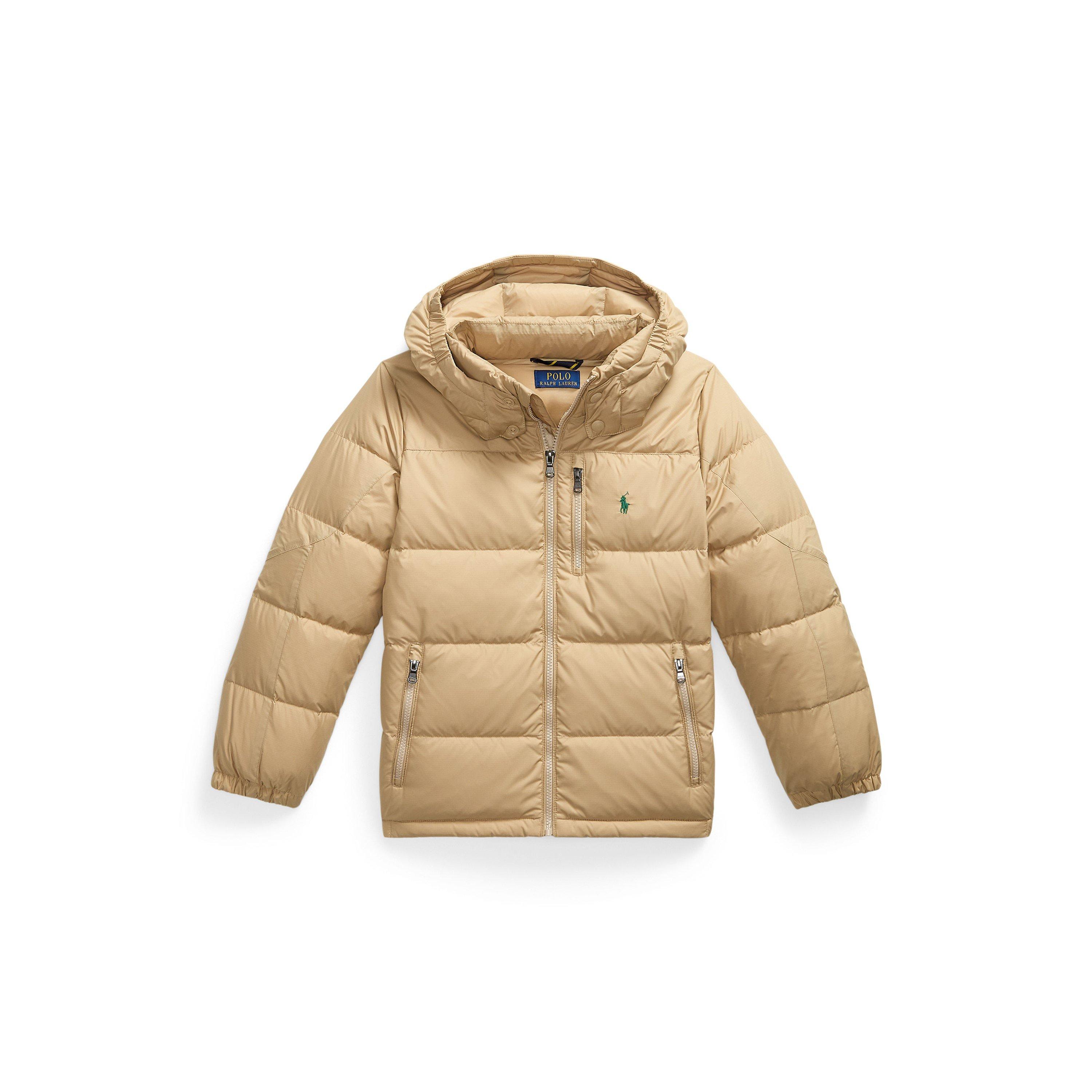 Polo Ralph Lauren  Vint Khaki Kids' Classic Bomber Profile Ribbed Trims Bomber Jacket - 7Y/S