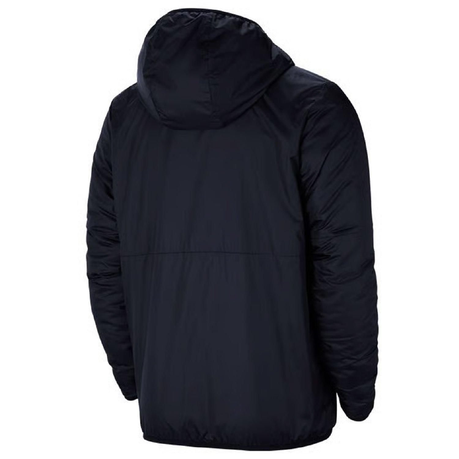 Navy - Nike - Men's Park 20 Full-Zip Hooded Therma-FIT Rain Jacket - 2
