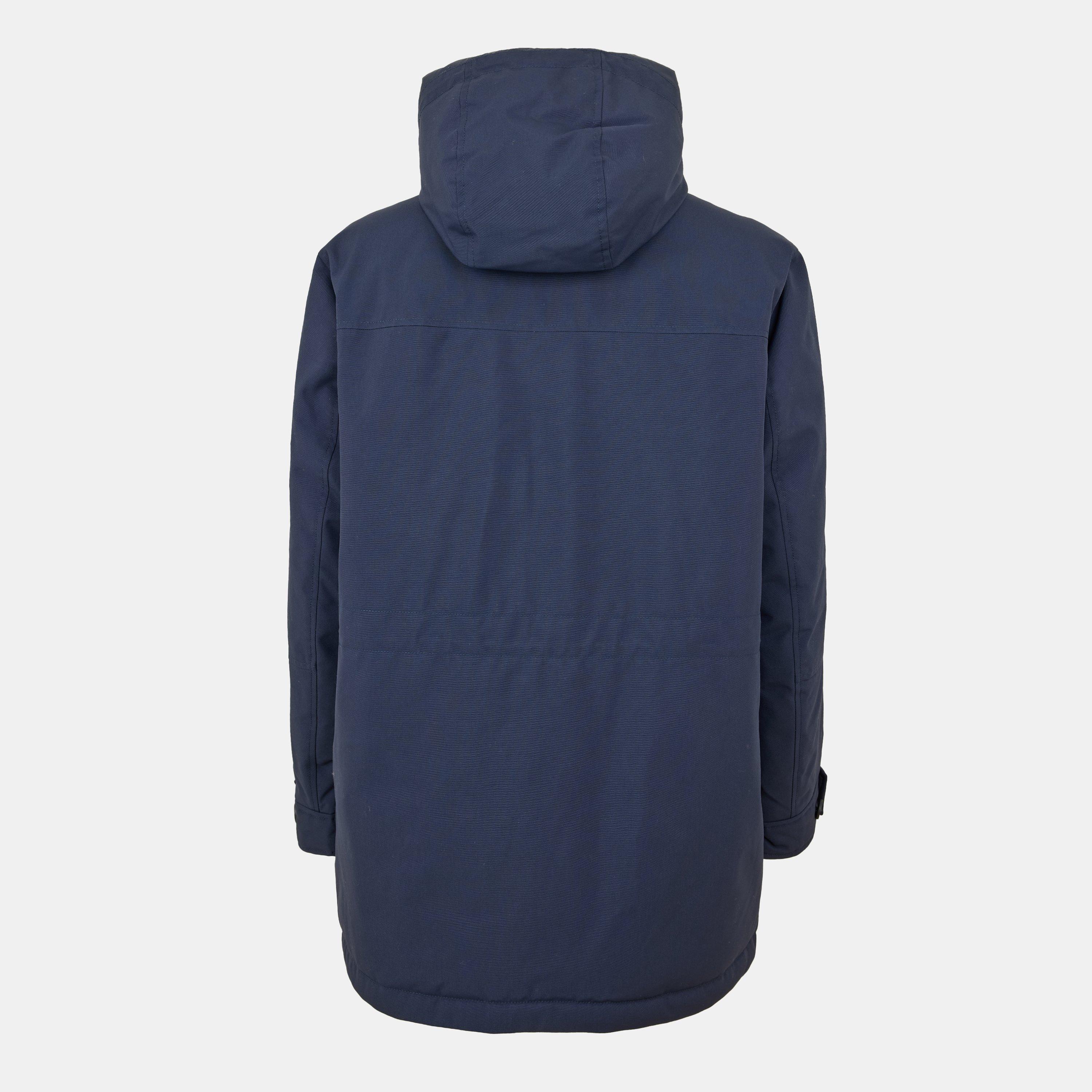 Dark Blue 404 - Boss - Men's H-Detoni Hooded Long Sleeve Button Parka - 2