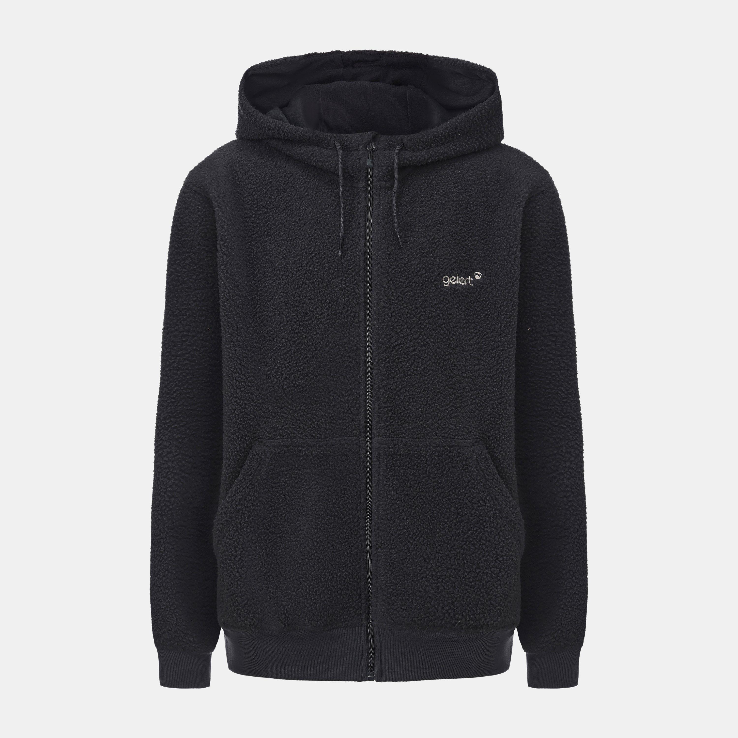 Gelert Men's Sherpa Jacket Hoodie - Charcoal - S