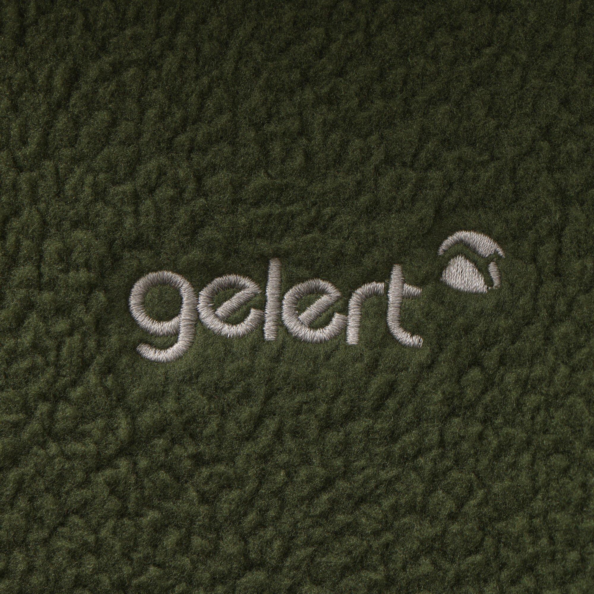 Kaki - Gelert - Sherpa Jacket Hoodie Mens - 4