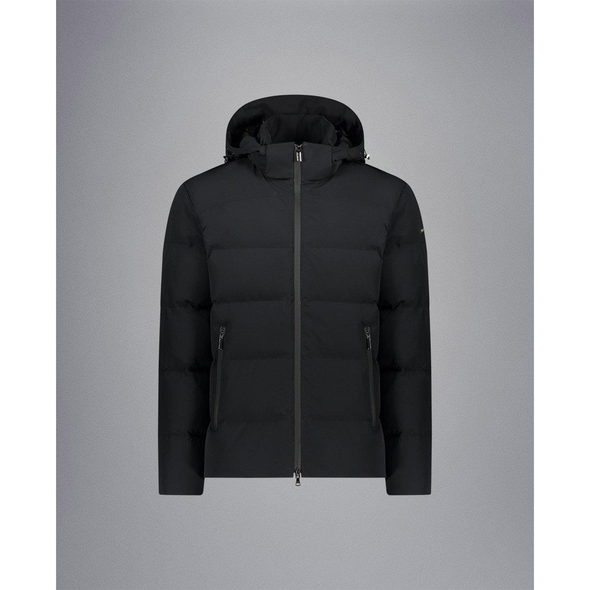 Black - Paul And Shark - Men's Typhoon Short Puffer Jacket - 1