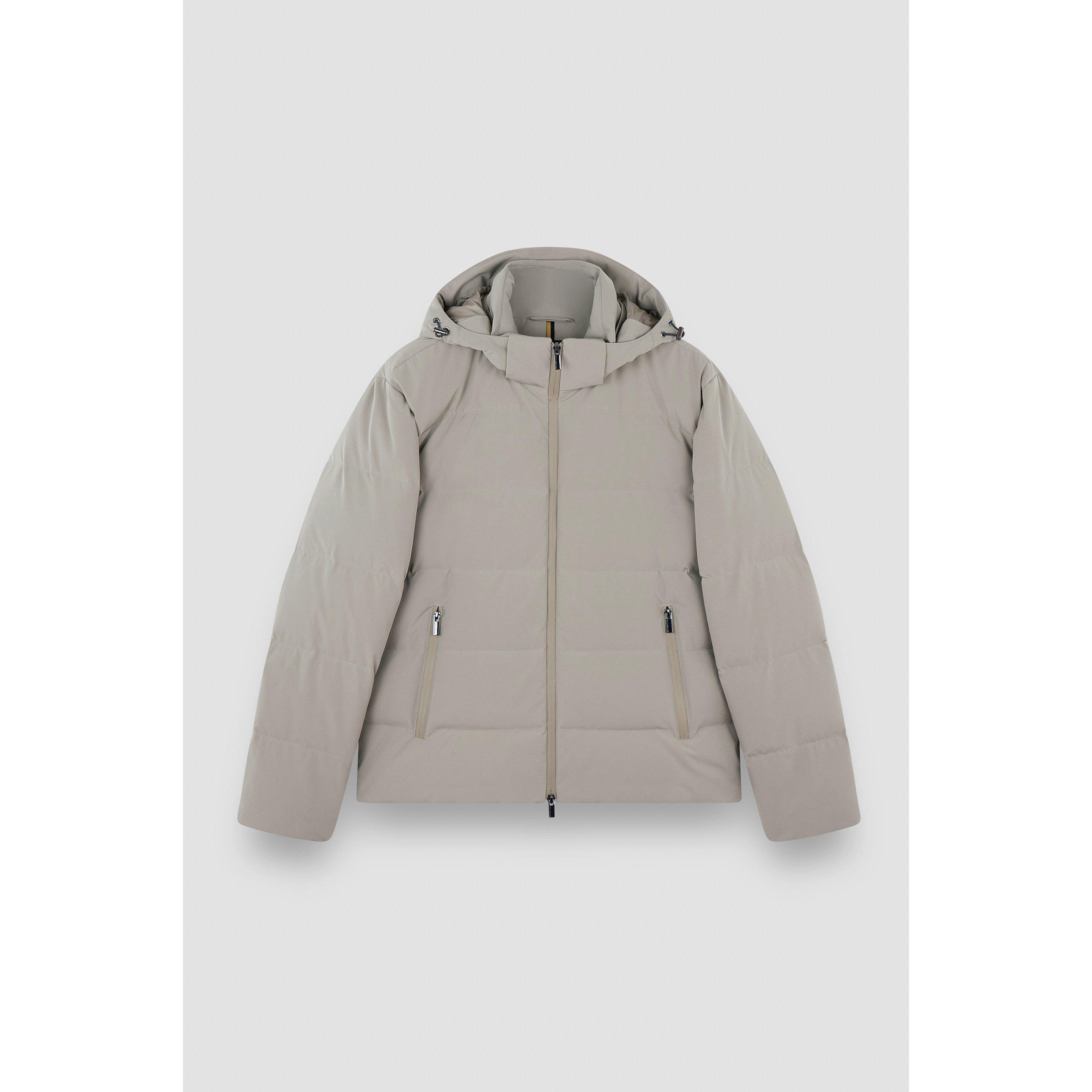 Paul And Shark Men's Typhoon Short Puffer Jacket - Beige - 2XL
