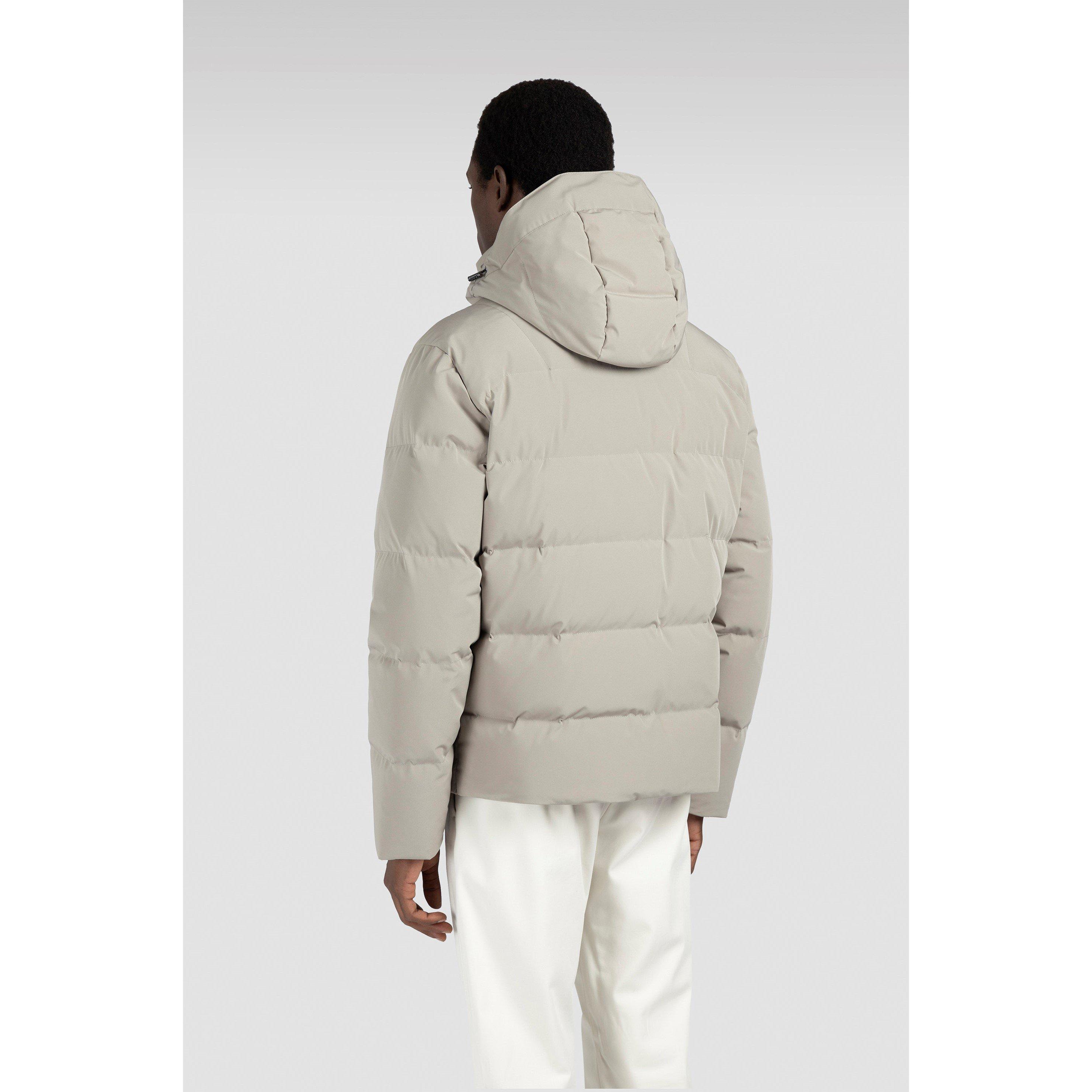Beige - Paul And Shark - Men's Typhoon Short Puffer Jacket - 3