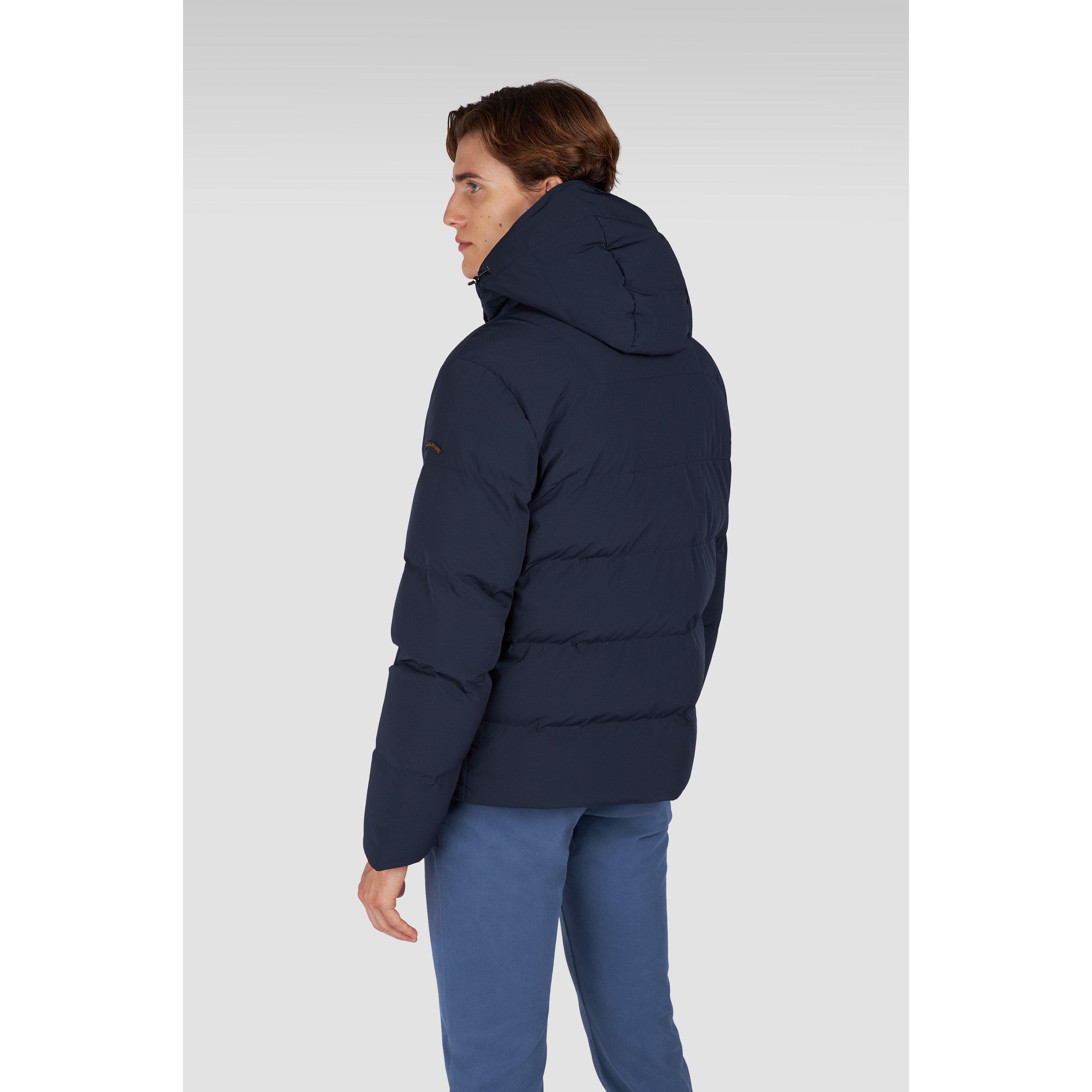Navy - Paul And Shark - Men's Typhoon Short Puffer Jacket - 3