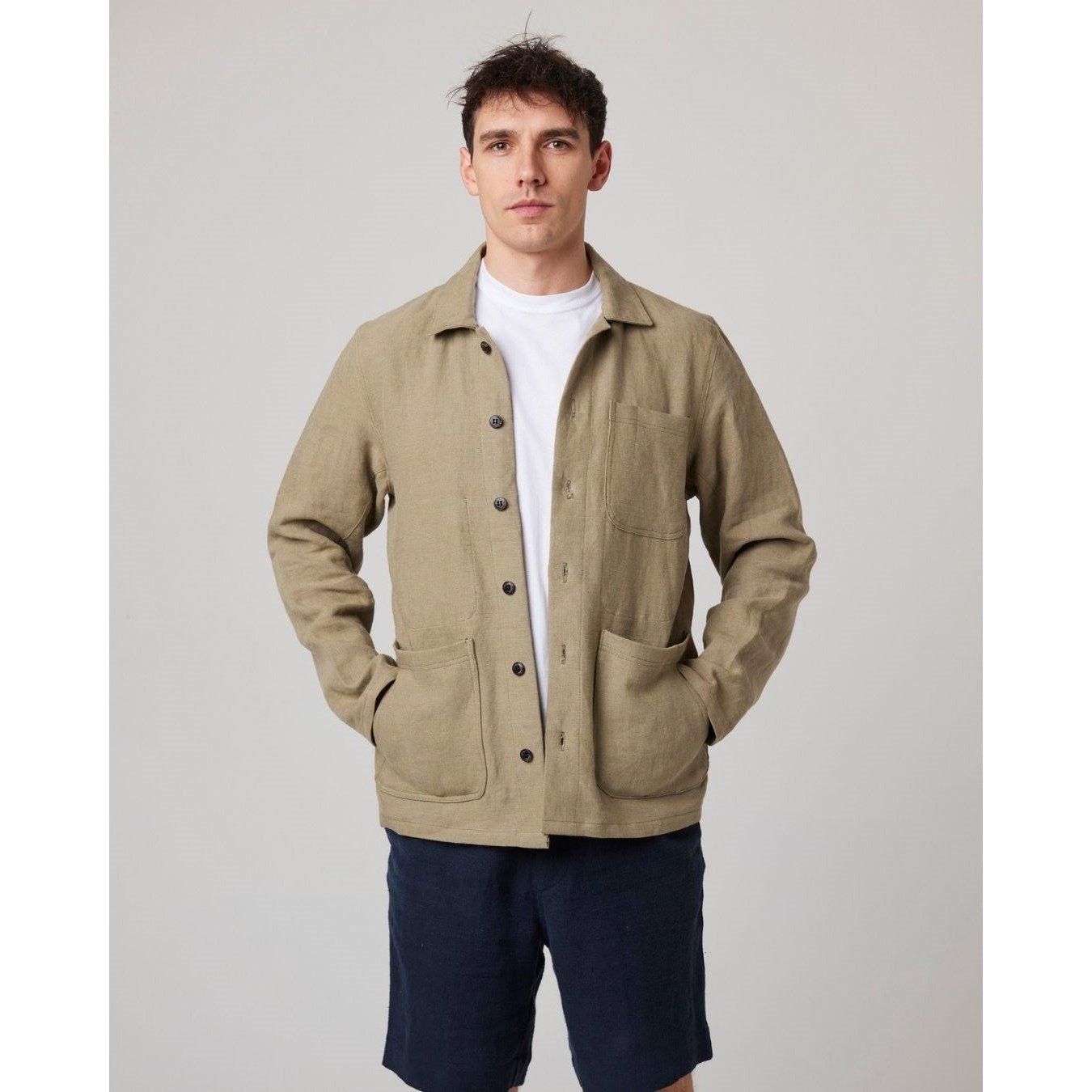 Sage - Peregrine - Windsor Linen Shacket - 2