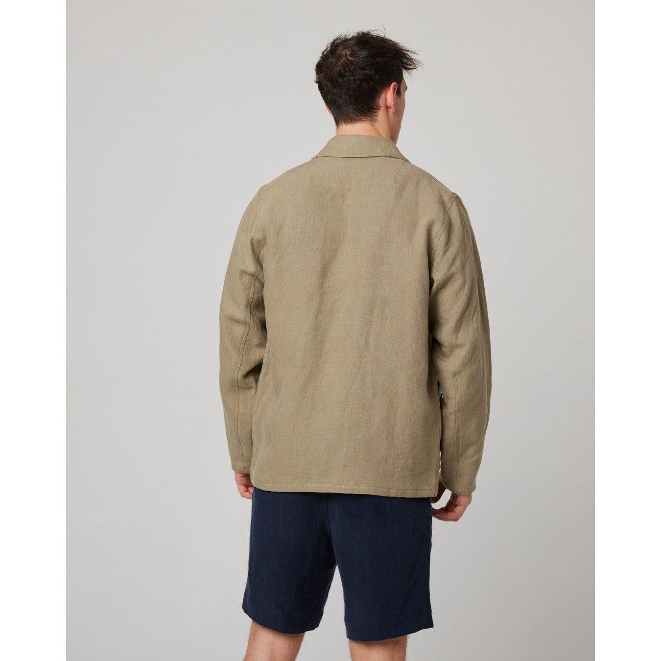 Sage - Peregrine - Windsor Linen Shacket - 3