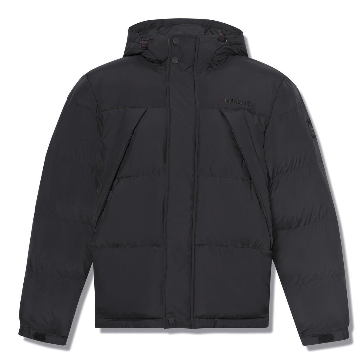 Black - Timberland - Men's Water Repellent Short Puffer Jacket - 1