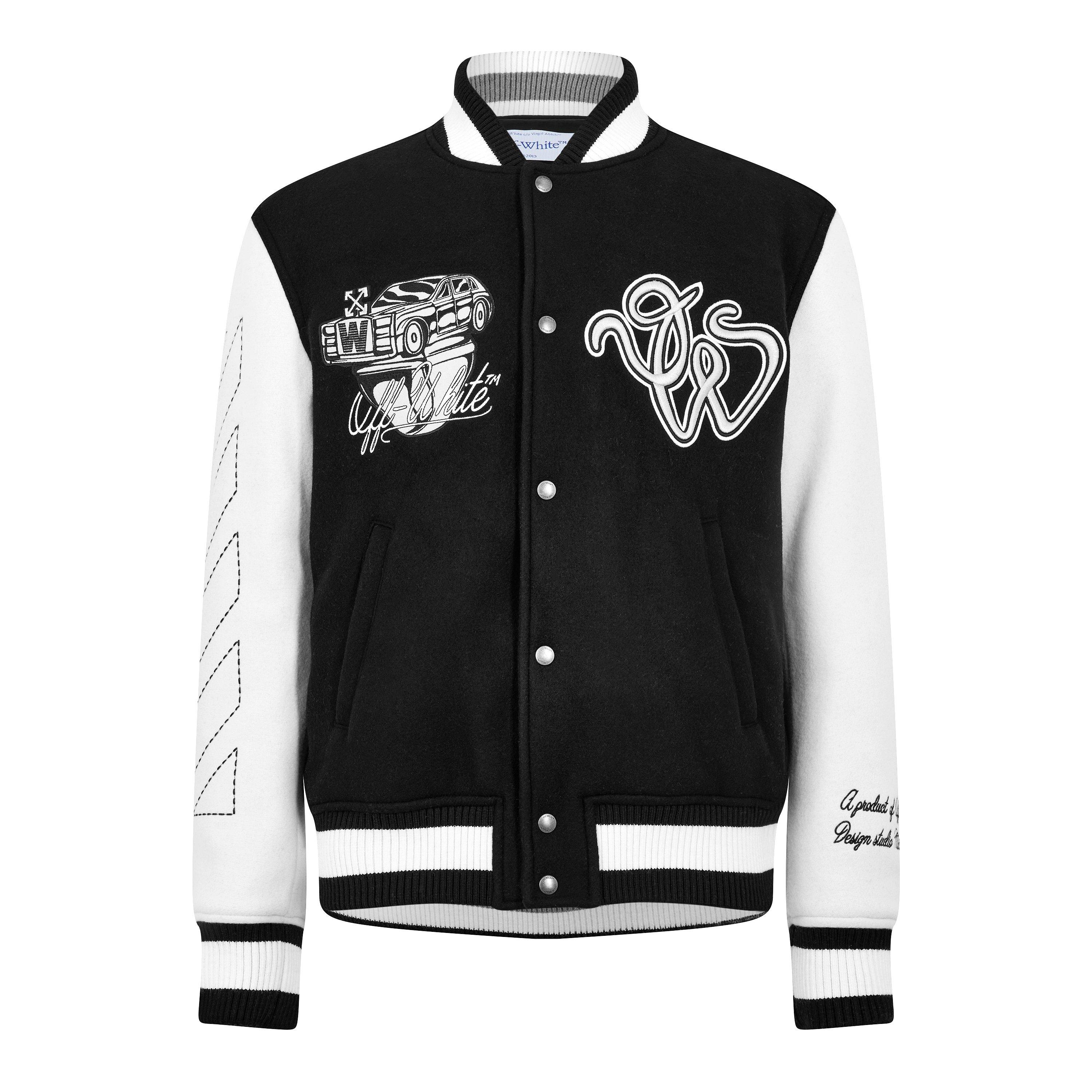 Off White Off Cat CllgVsty Jkt Sn63