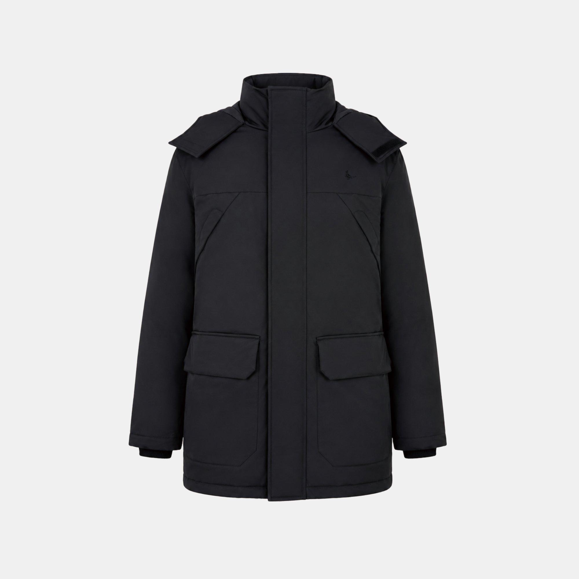 Black - Jack Wills - JW Wadded Parka Sn64 - 1