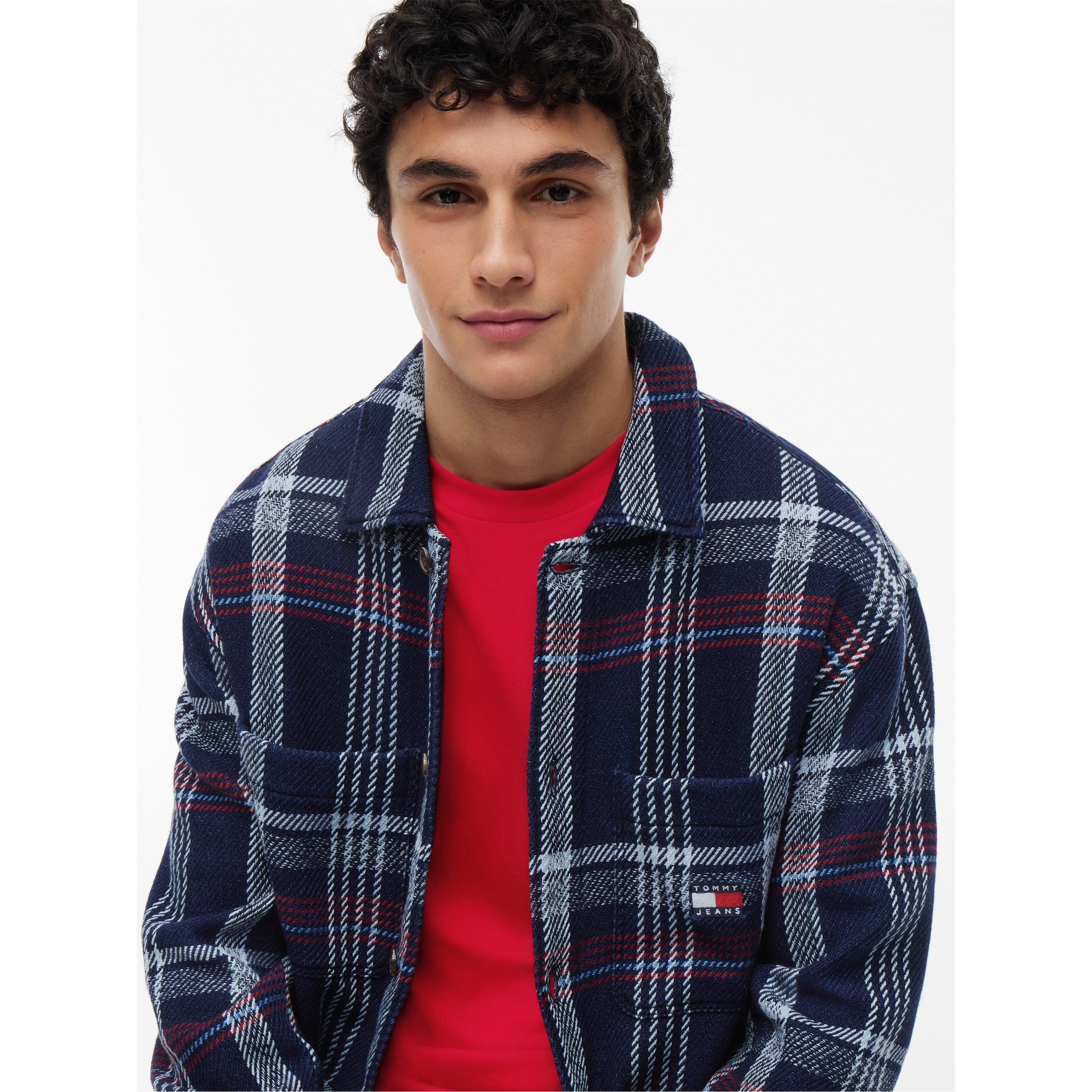 Dark Night Navy - Tommy Jeans - Men's Overshirt - 4