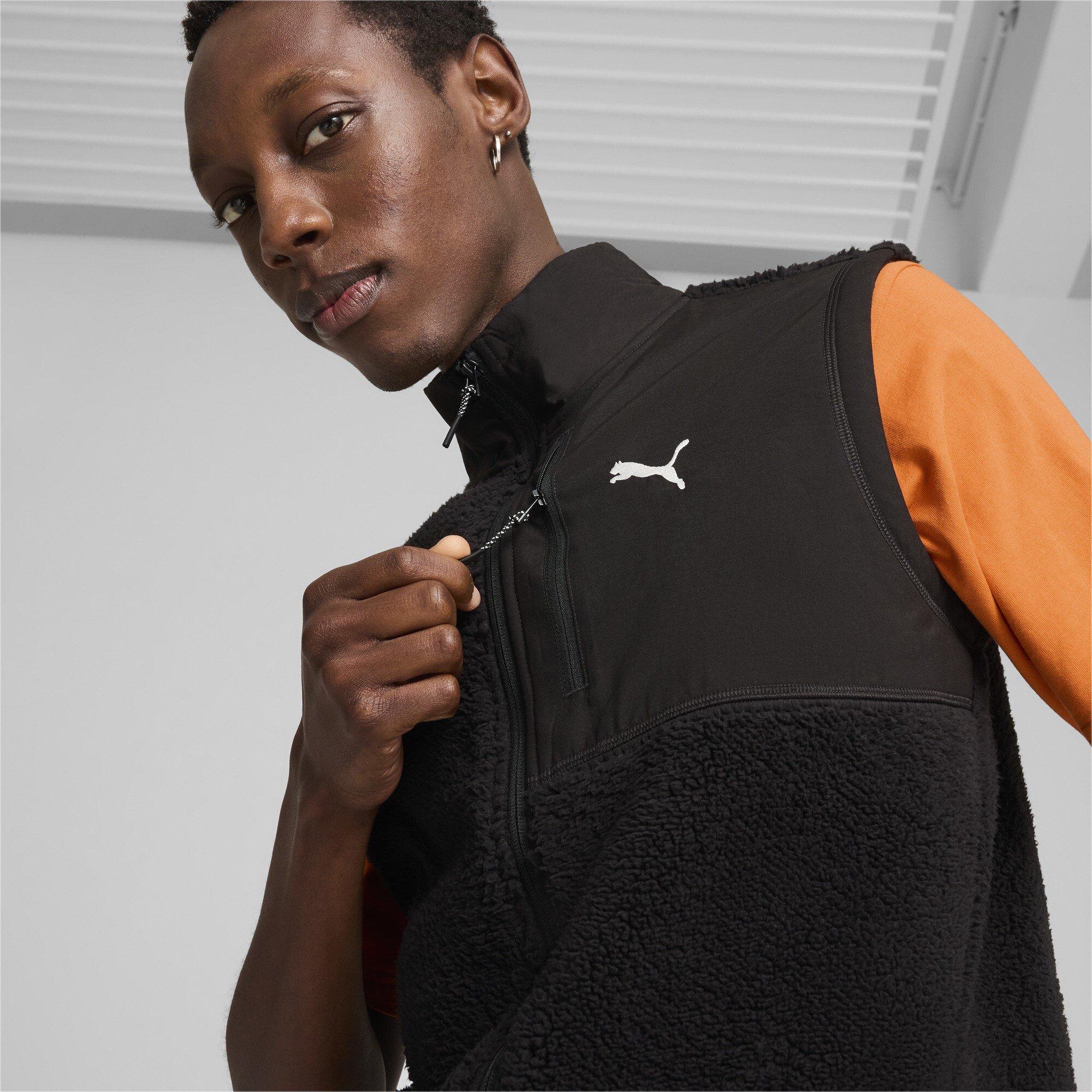 Puma Nero - Puma - Fleece Sleeveless Zip Gilet - 3