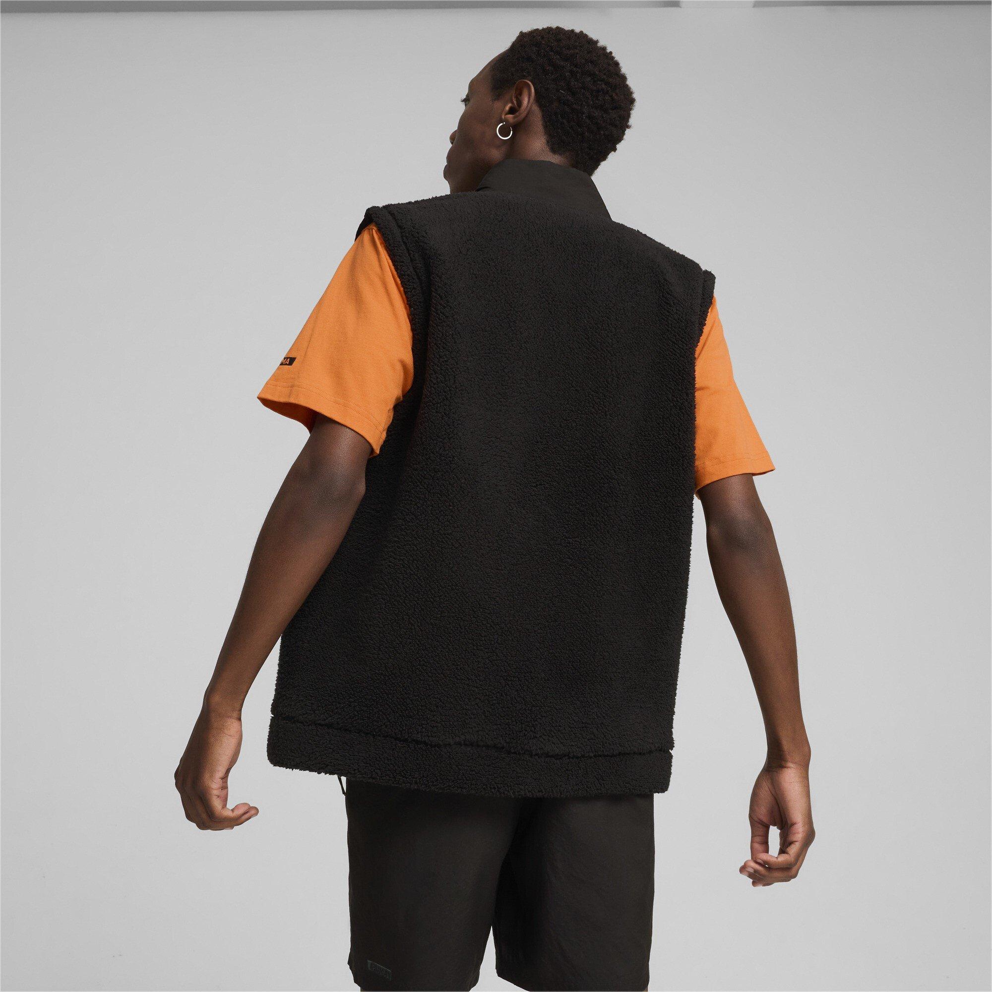 Puma Nero - Puma - Fleece Sleeveless Zip Gilet - 5