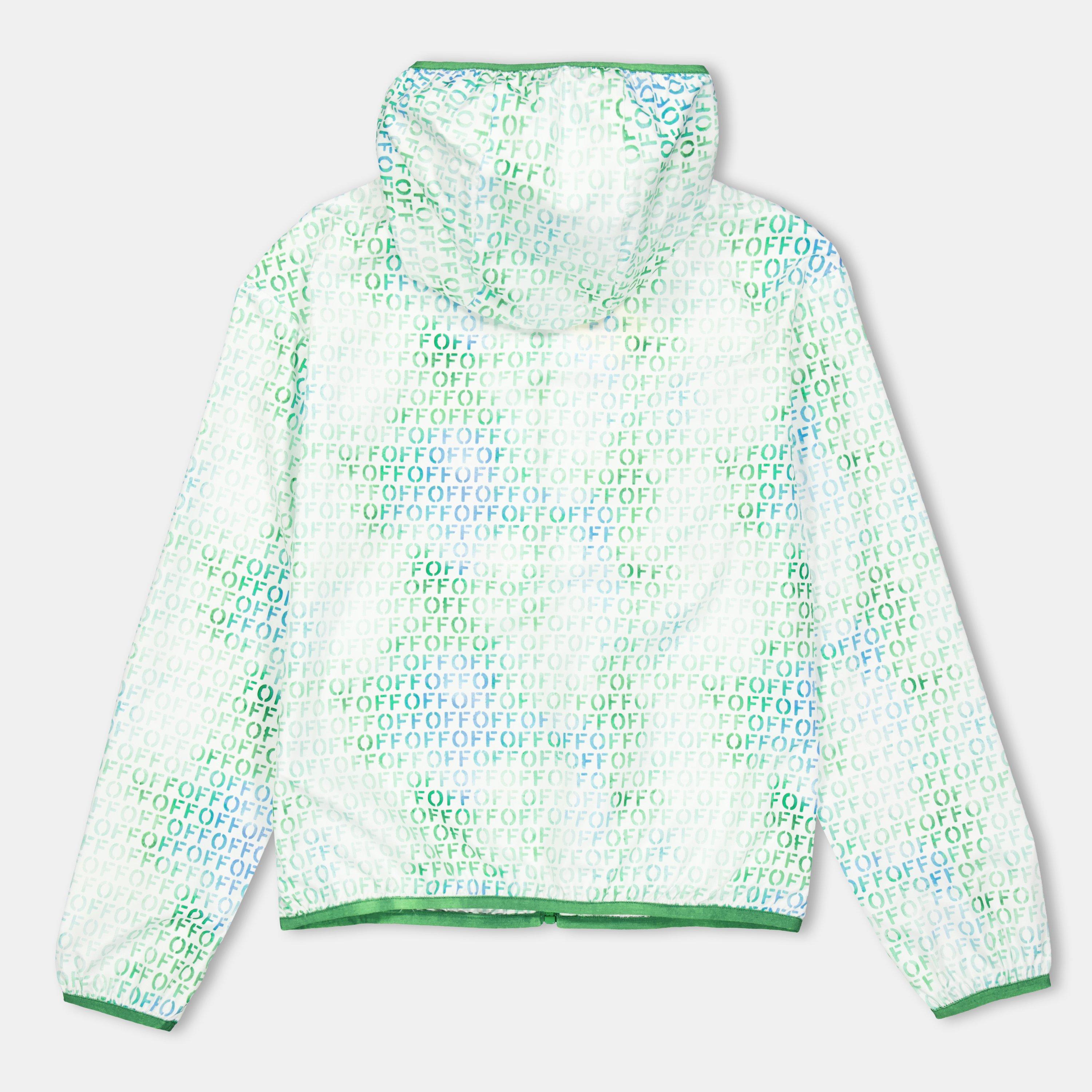 Multi - Off White - Kids' Water-Resistant Windbreaker - 2