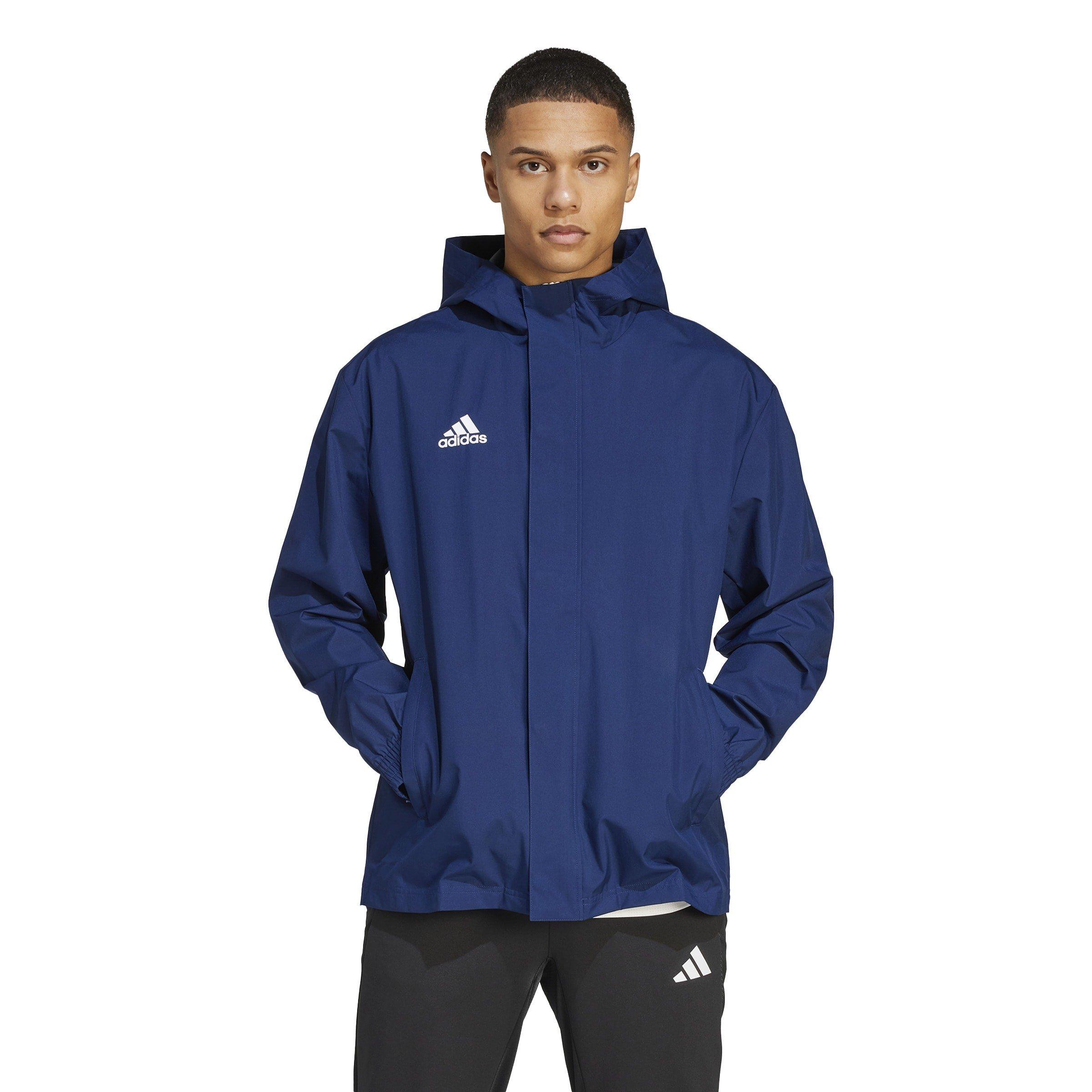 Marineblauw - adidas - ENT22 Rain Jacket Mens - 3