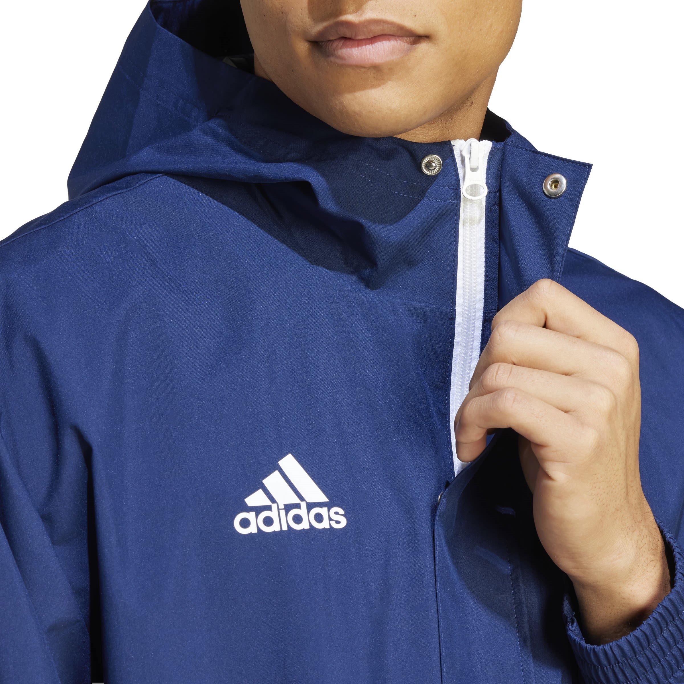 Marineblauw - adidas - ENT22 Rain Jacket Mens - 5