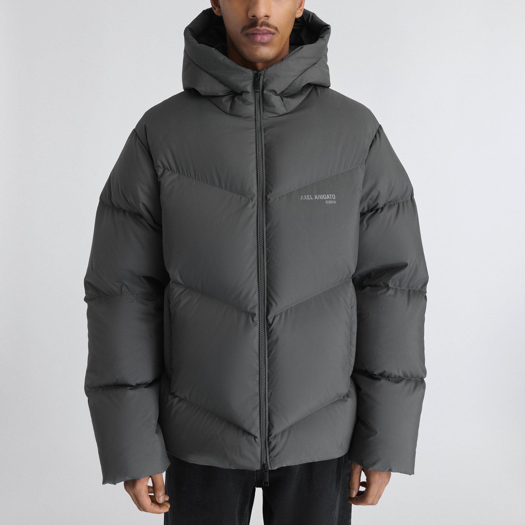 Dark Grey - Axel Arigato - Men's Medium Puffer Jacket - 1