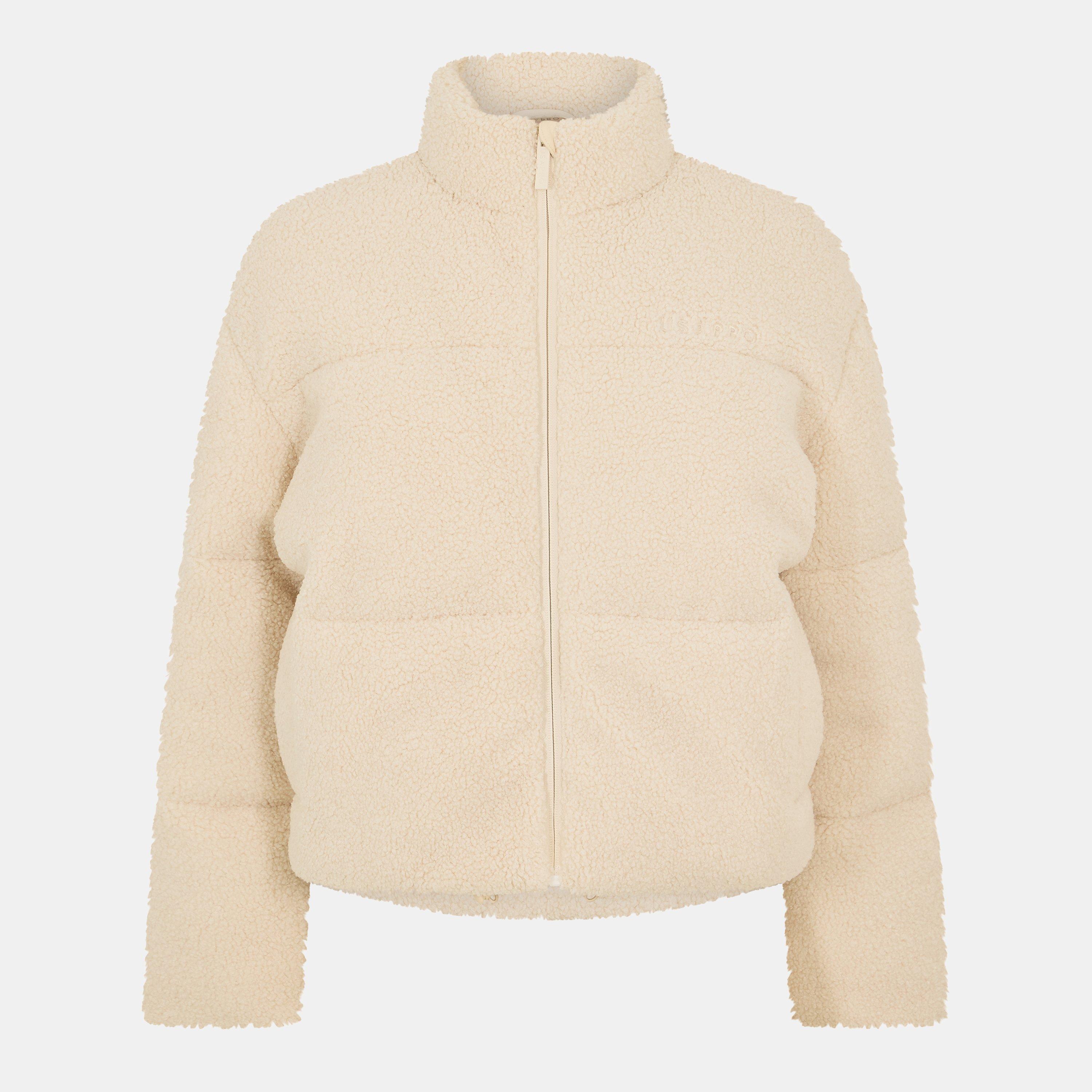 Cream - USA Pro - Women's Borg Heavyweight Puffer Jacket - 1