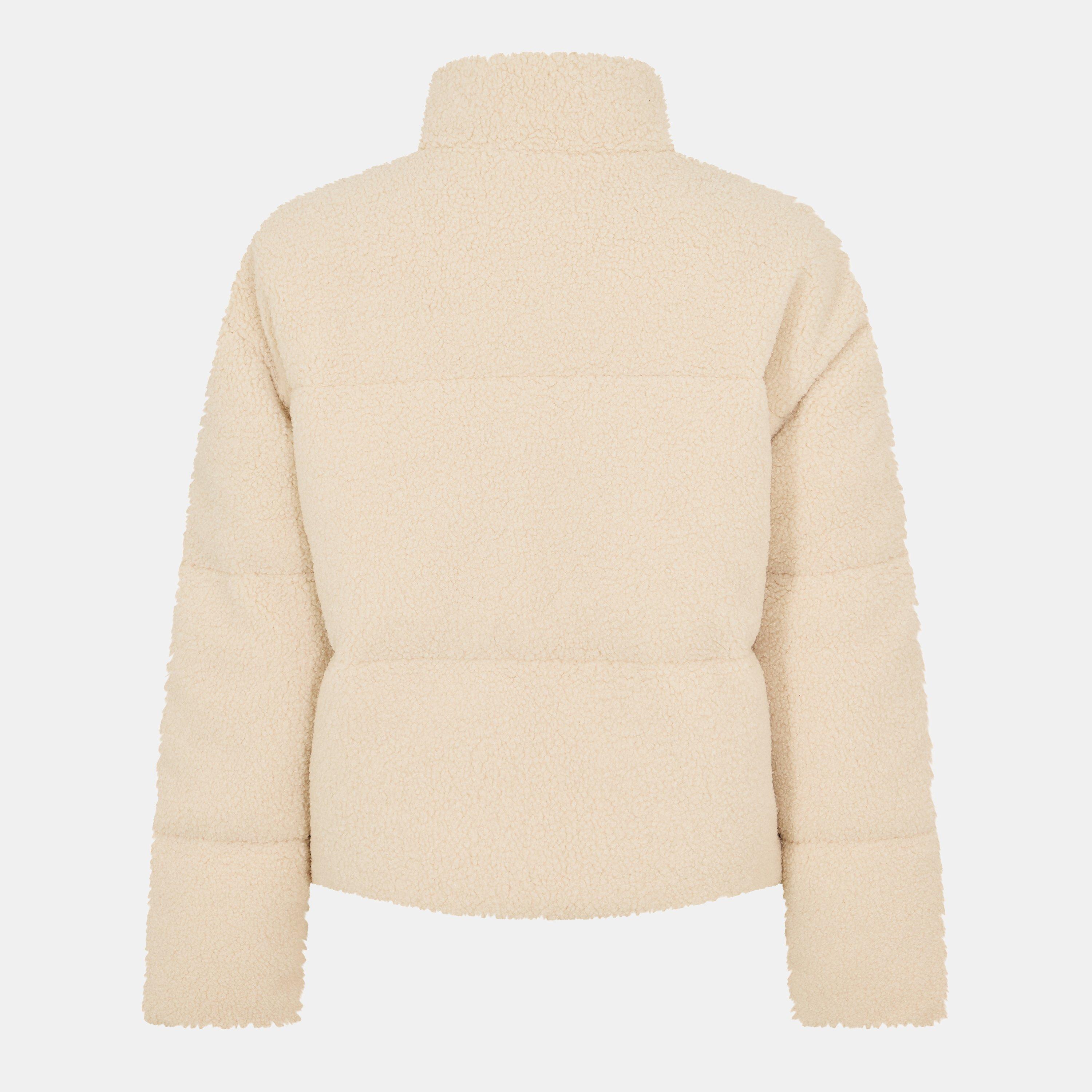 Crème - USA Pro - Borg Heavyweight Puffer Jacket - 2