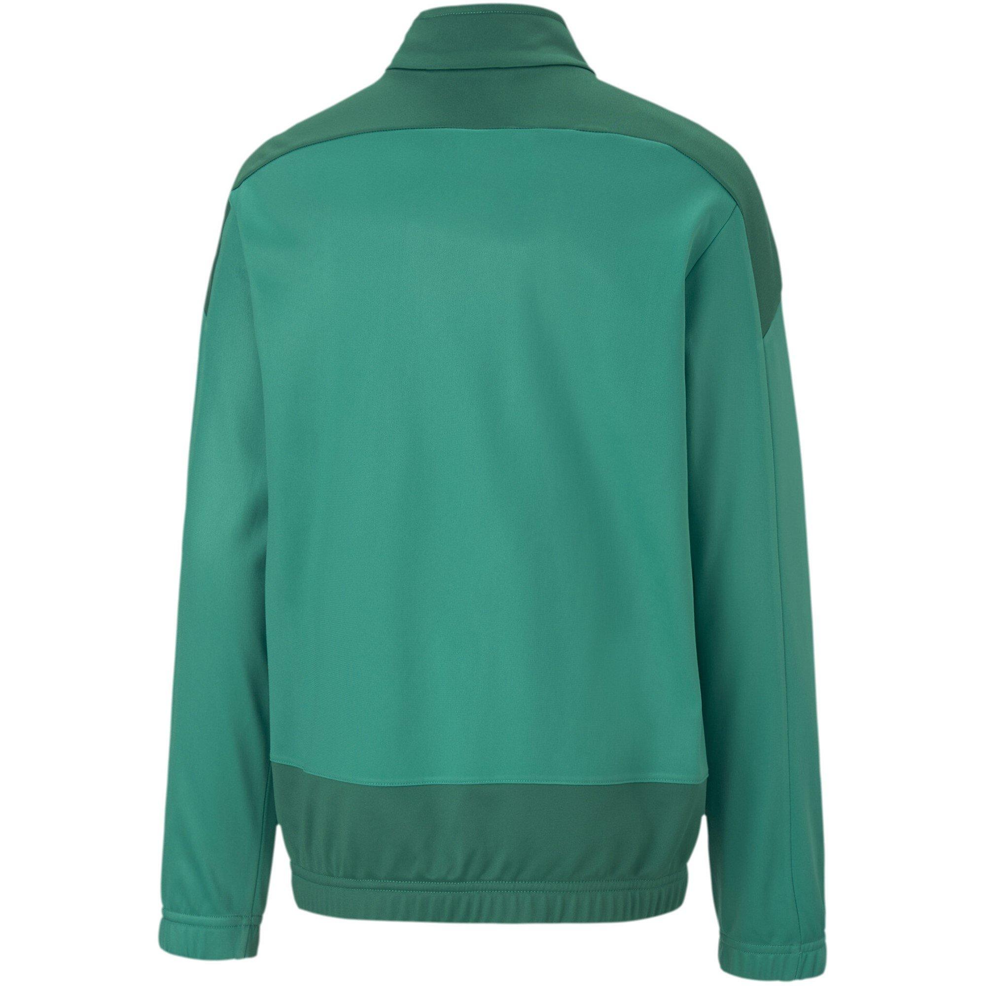 Pepper Green - Puma - Kids' Team Goal Long Sleeve Performance Training Jacket - 2