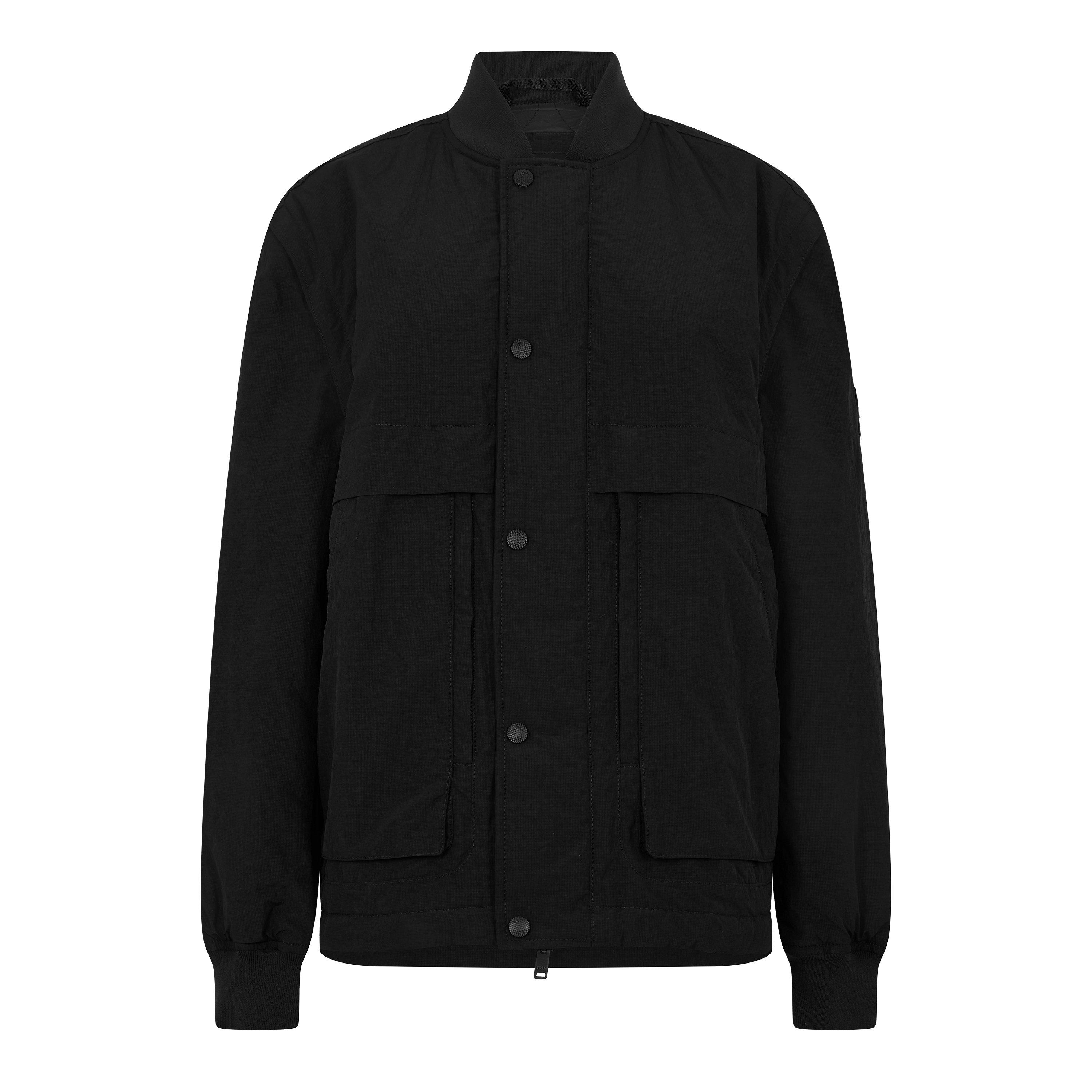 Boss Mens BOSS ORANGE Overshirt (Olymp) - Black 001 - L