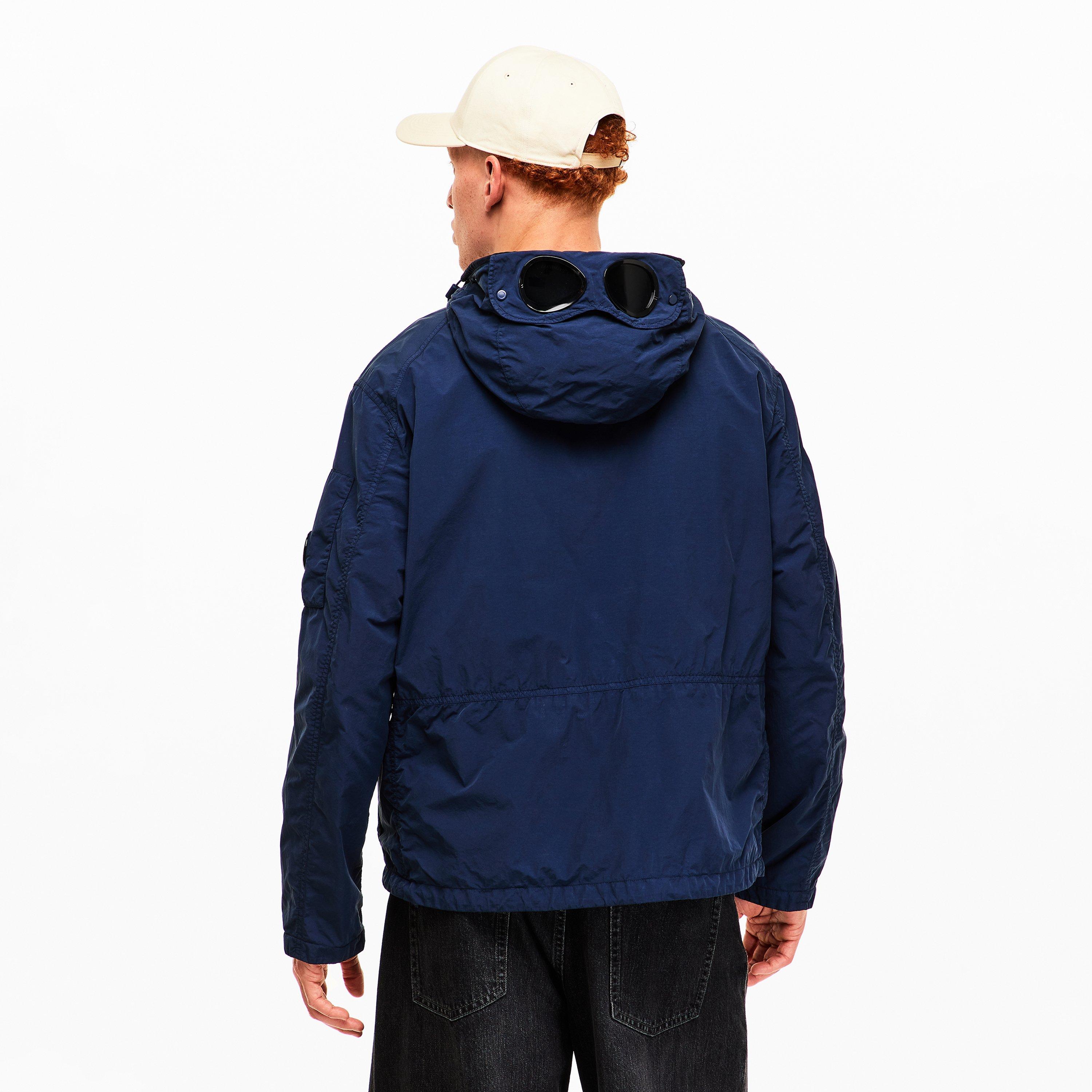 Mid Navy 889 - CP Company - Men's Goggle Hood Overshirt - 4