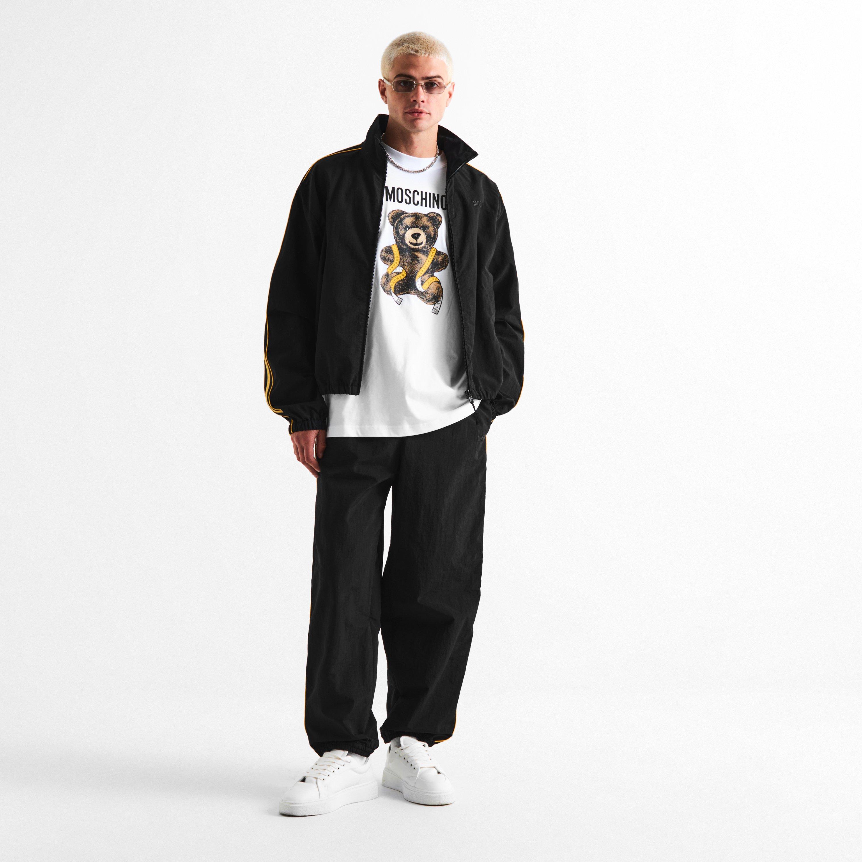 Black - Moschino - Moschino Tape Jkt Sn63 - 6
