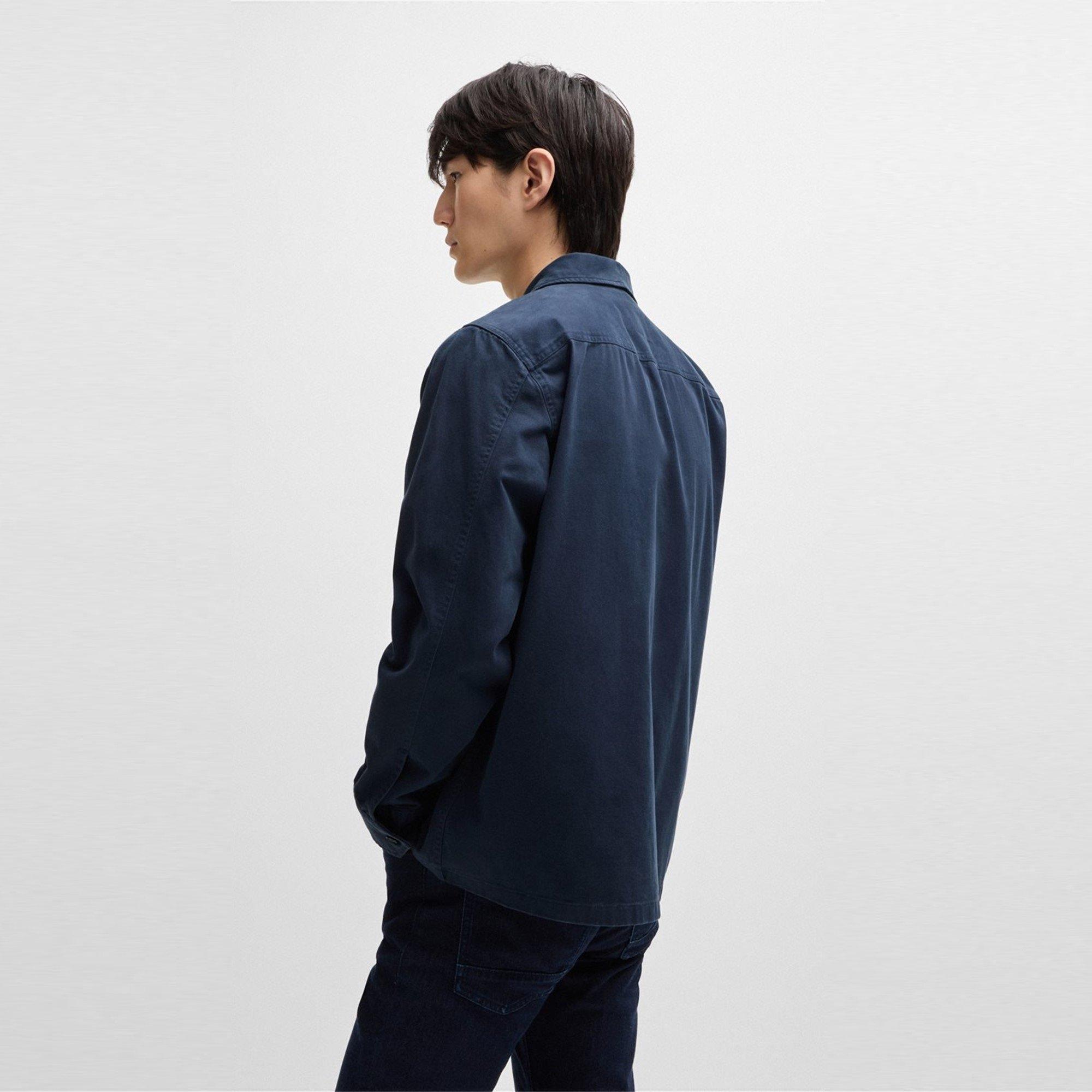 Open Blue - Boss - Men's Lovel Zipped Overshirt - 2