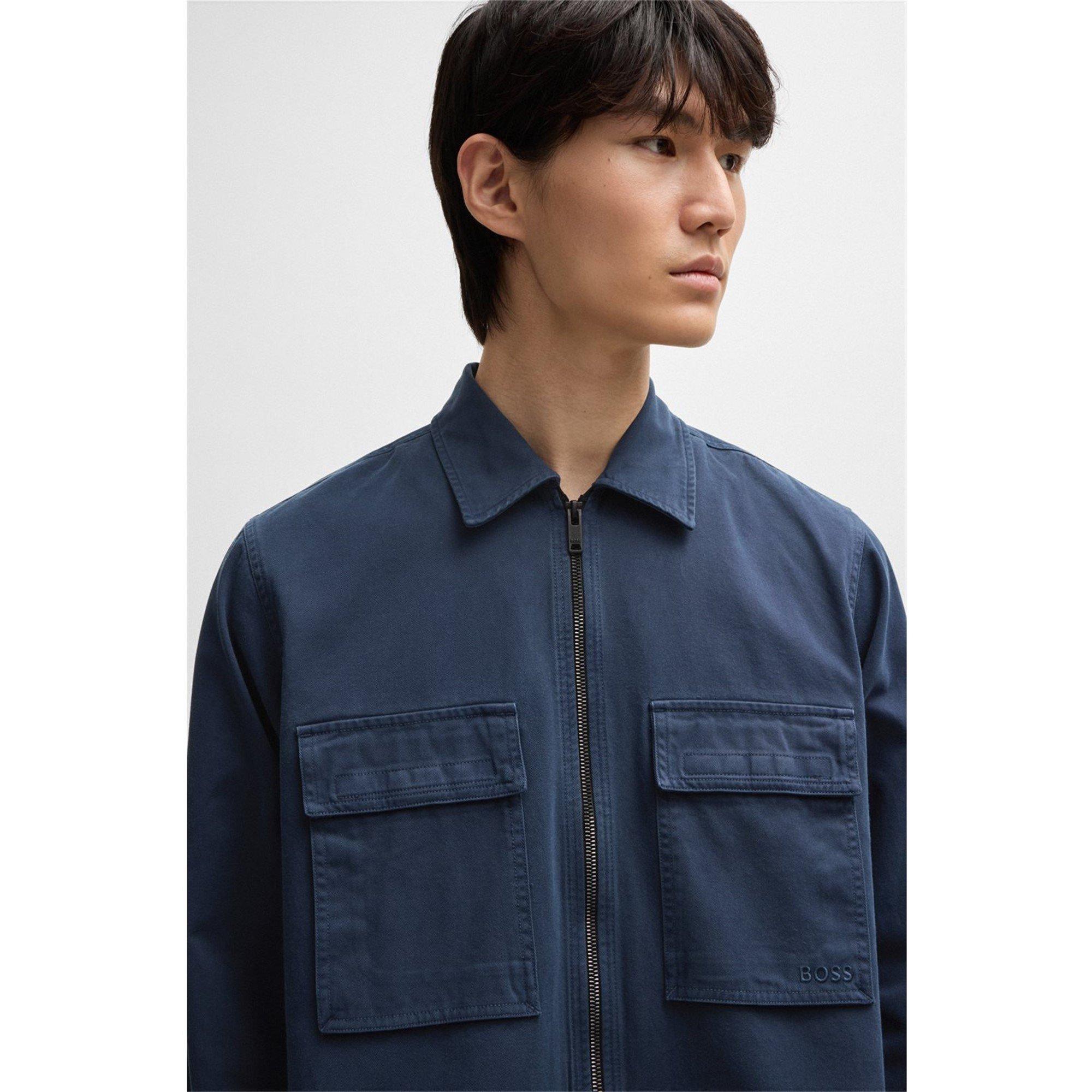 Open Blue - Boss - Men's Lovel Zipped Overshirt - 5