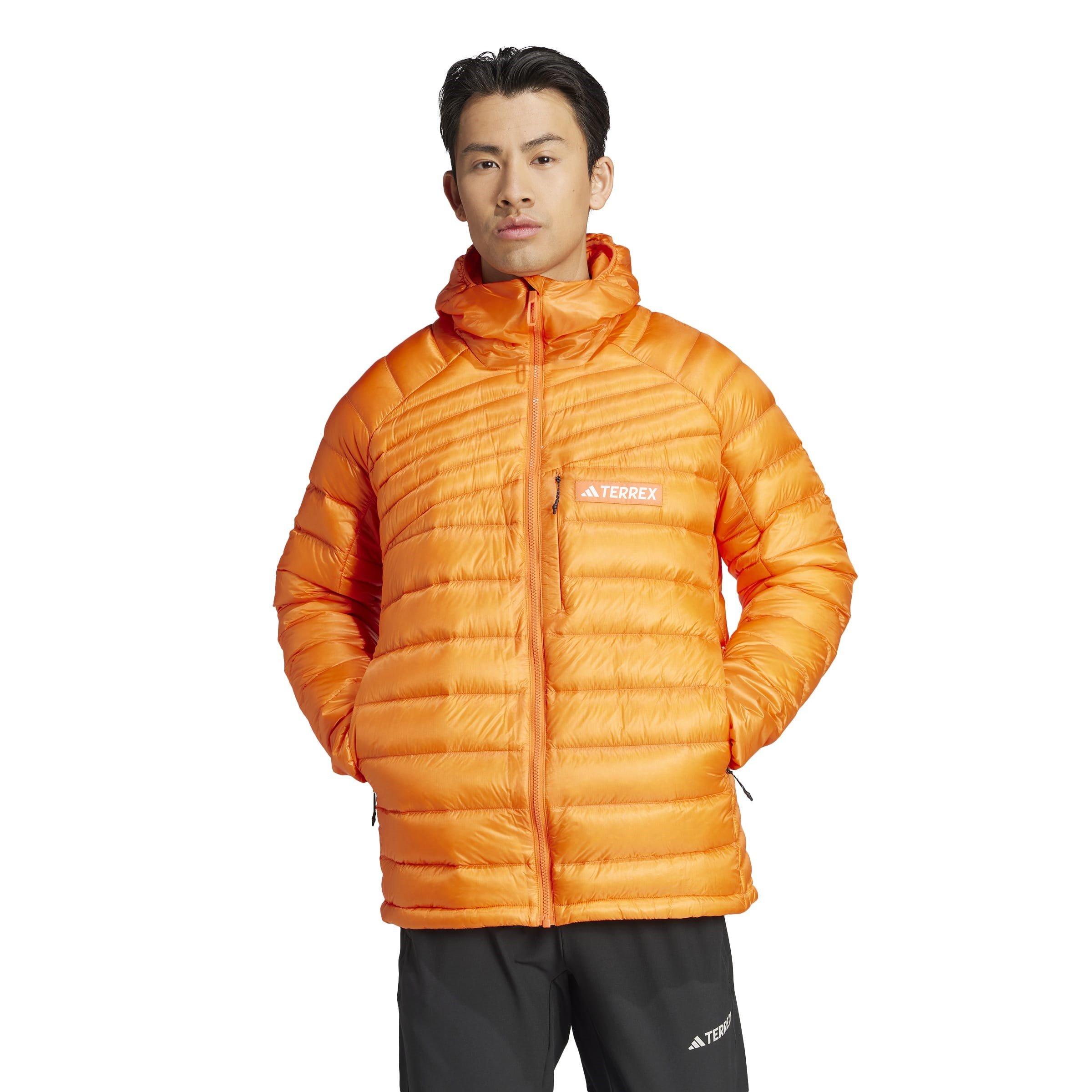 Impact Orange - adidas - Terrex Xperior Cold.Rdy Down Hooded Jacket Mens - 2