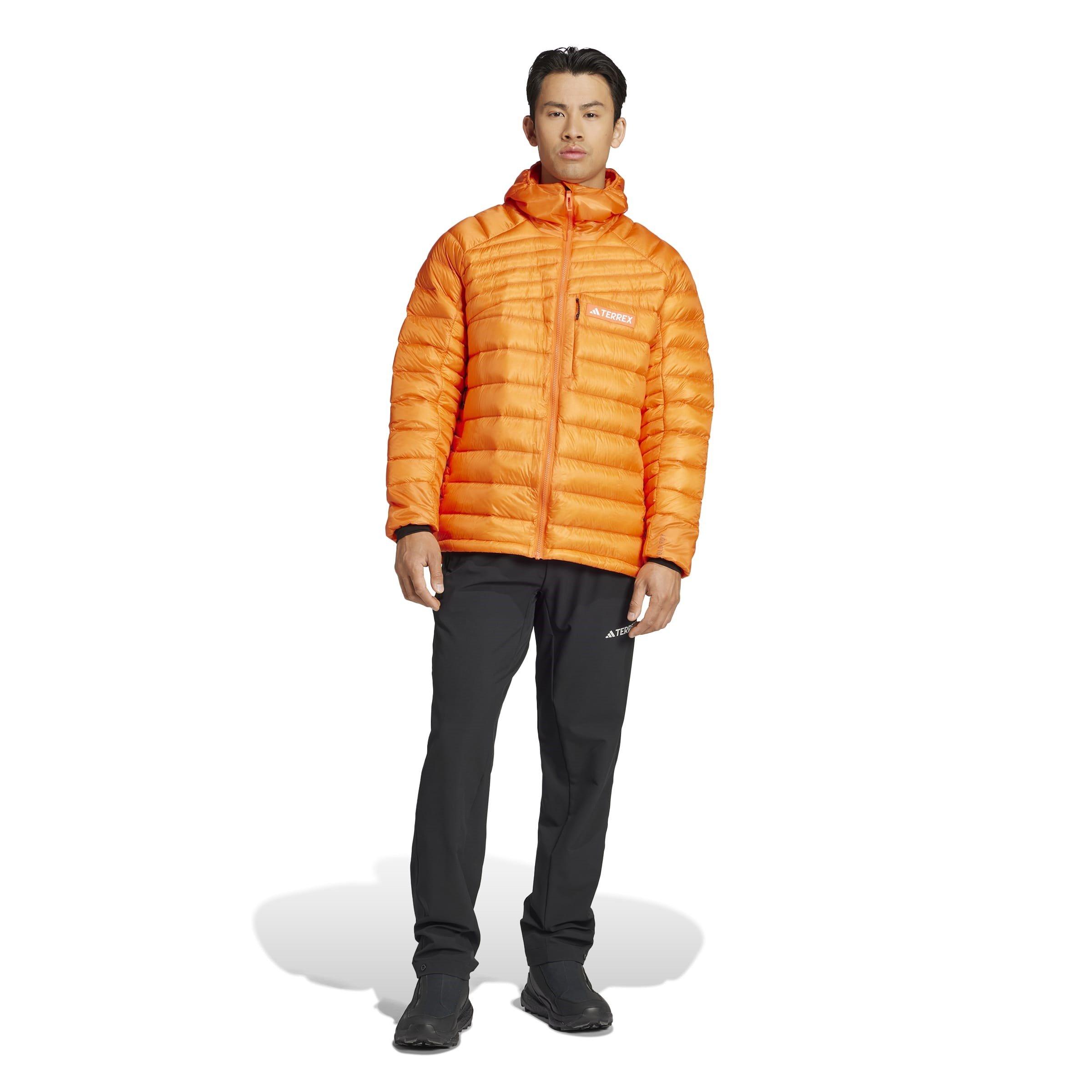 Impact Orange - adidas - Terrex Xperior Cold.Rdy Down Hooded Jacket Mens - 7