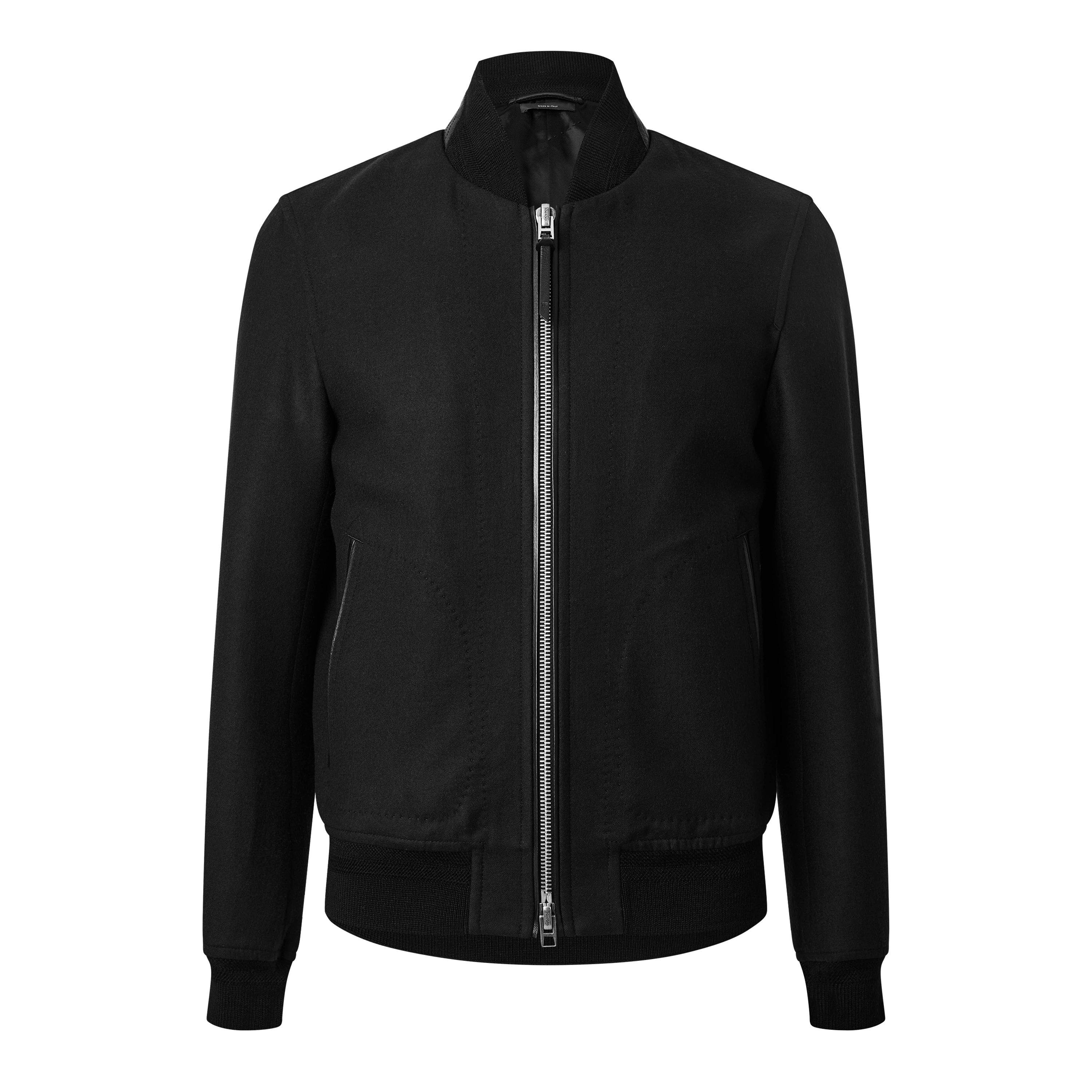 Black - Tom Ford - TF Woll Bomber Sn64 - 1