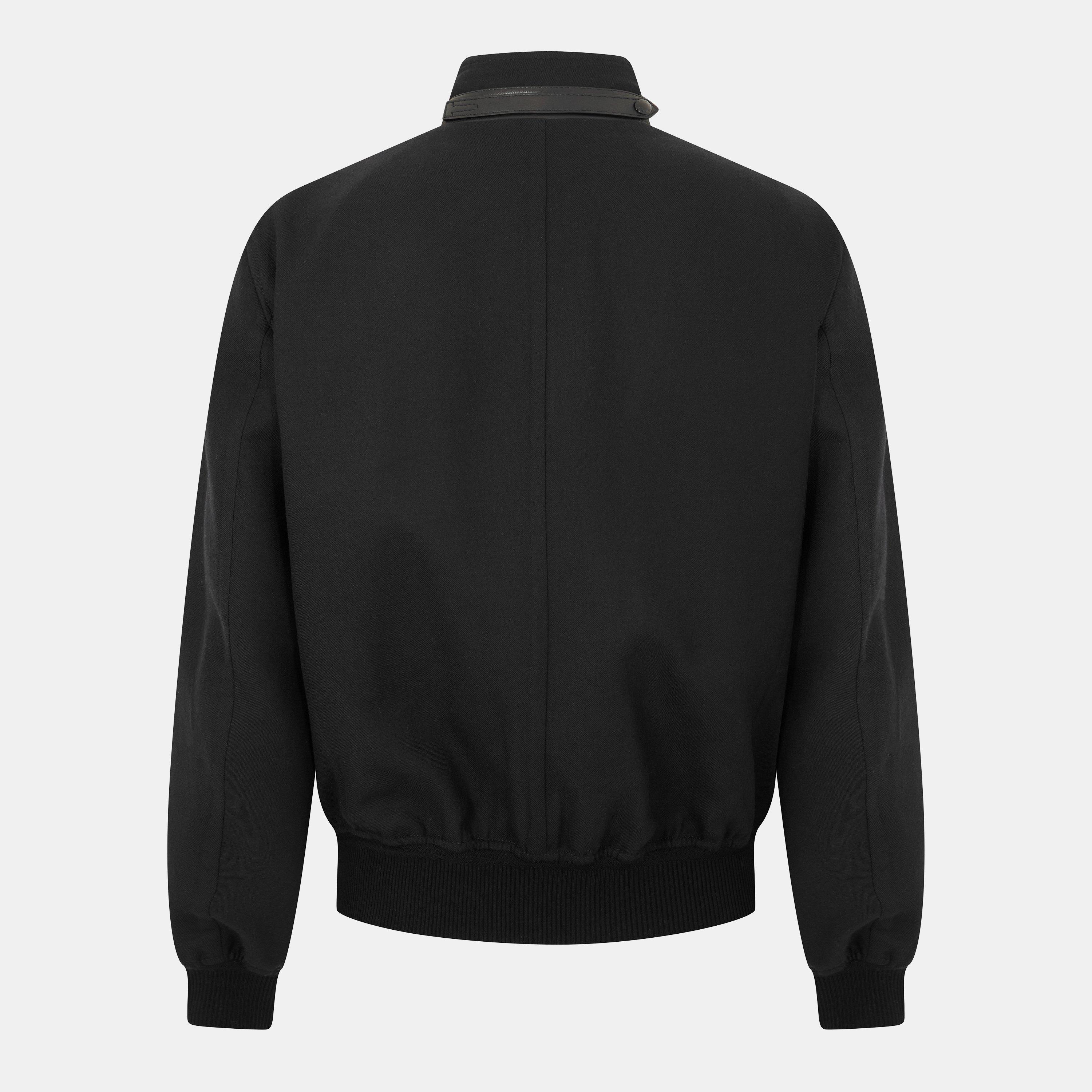 Black - Tom Ford - Men's  Harrington Jacket - 2